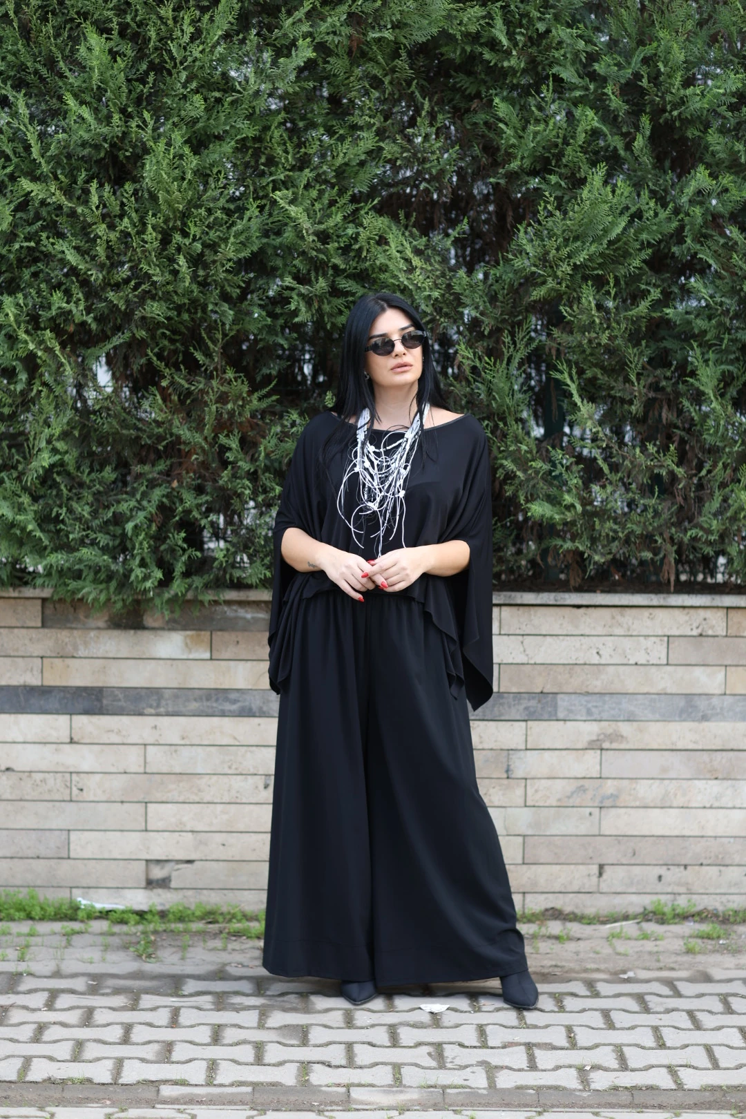 Nilmark Tasarım Bluz-Siyah