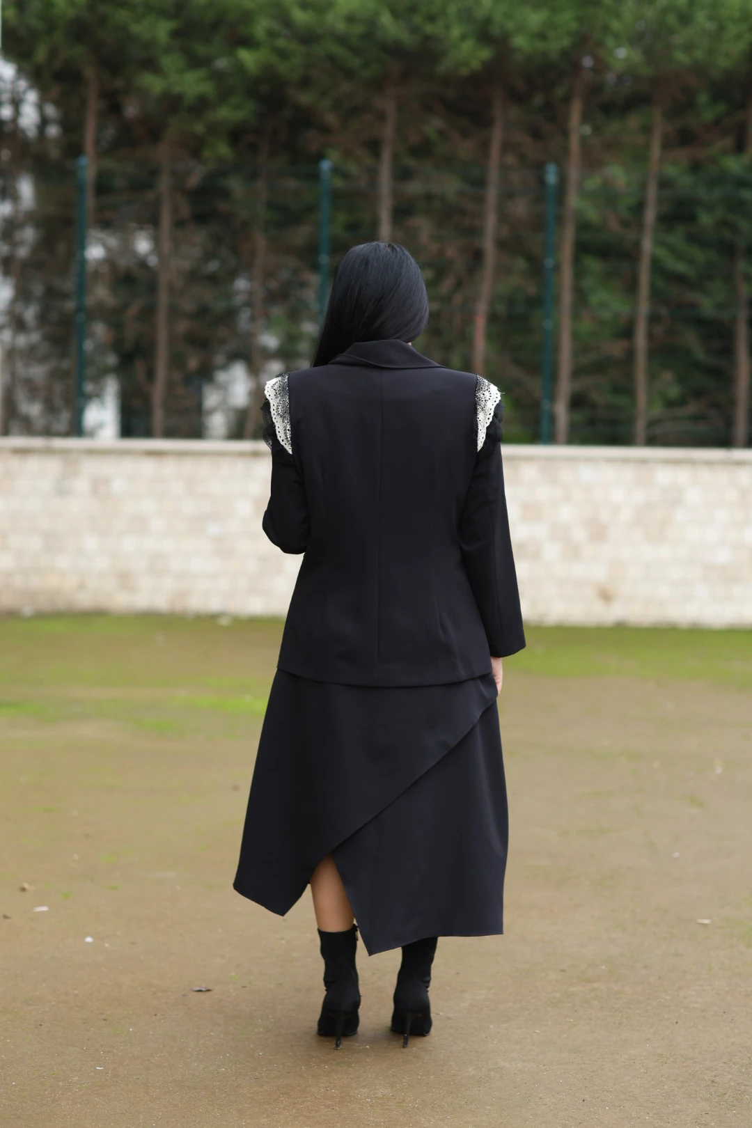 H4 Tasarım Blazer Ceket-Siyah