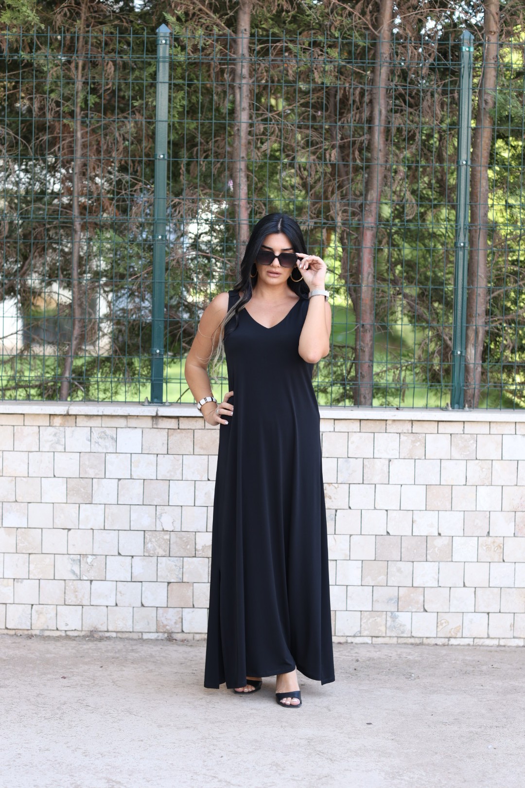 Noxella Elbise-Siyah