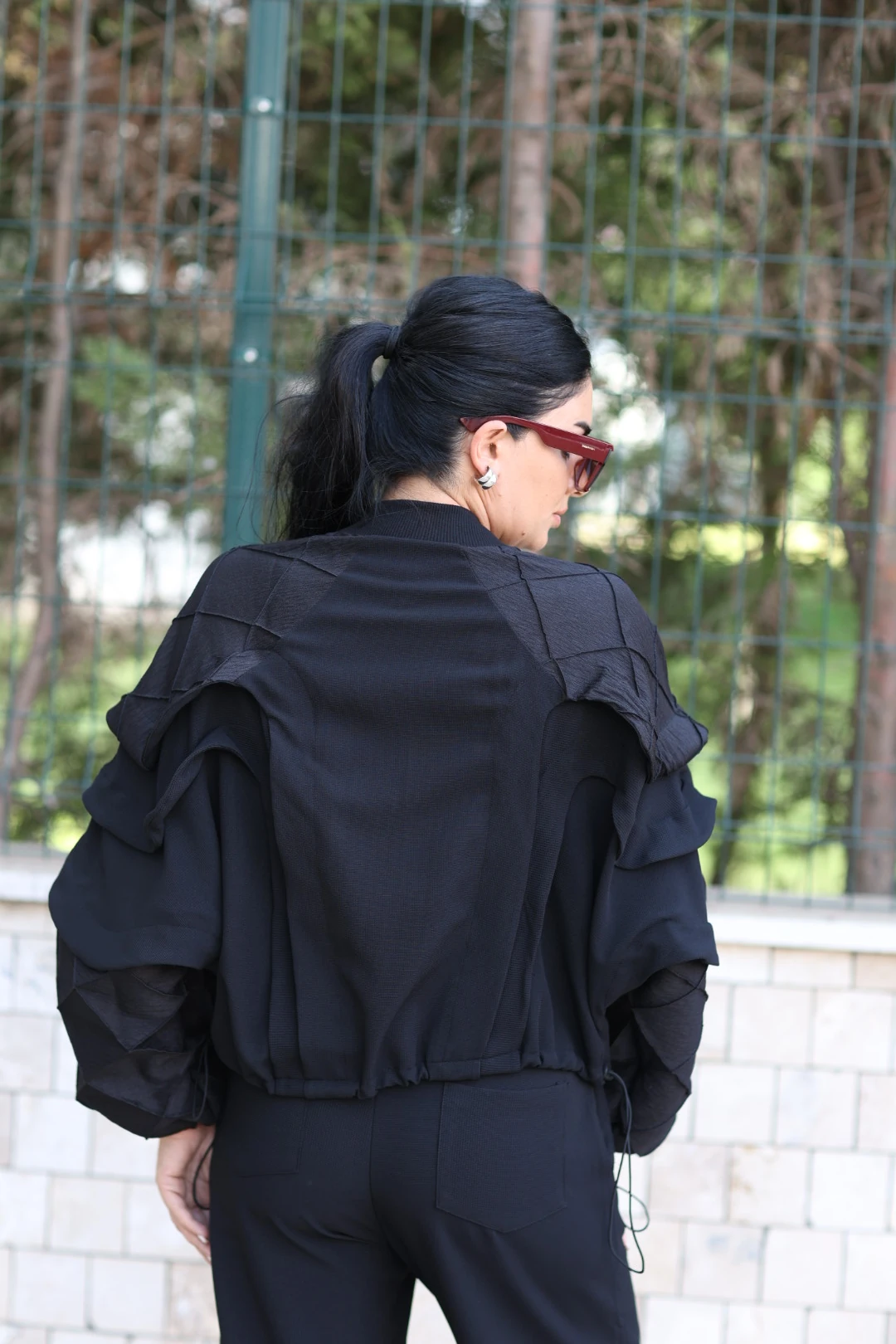 Tasarım Ceket-Siyah