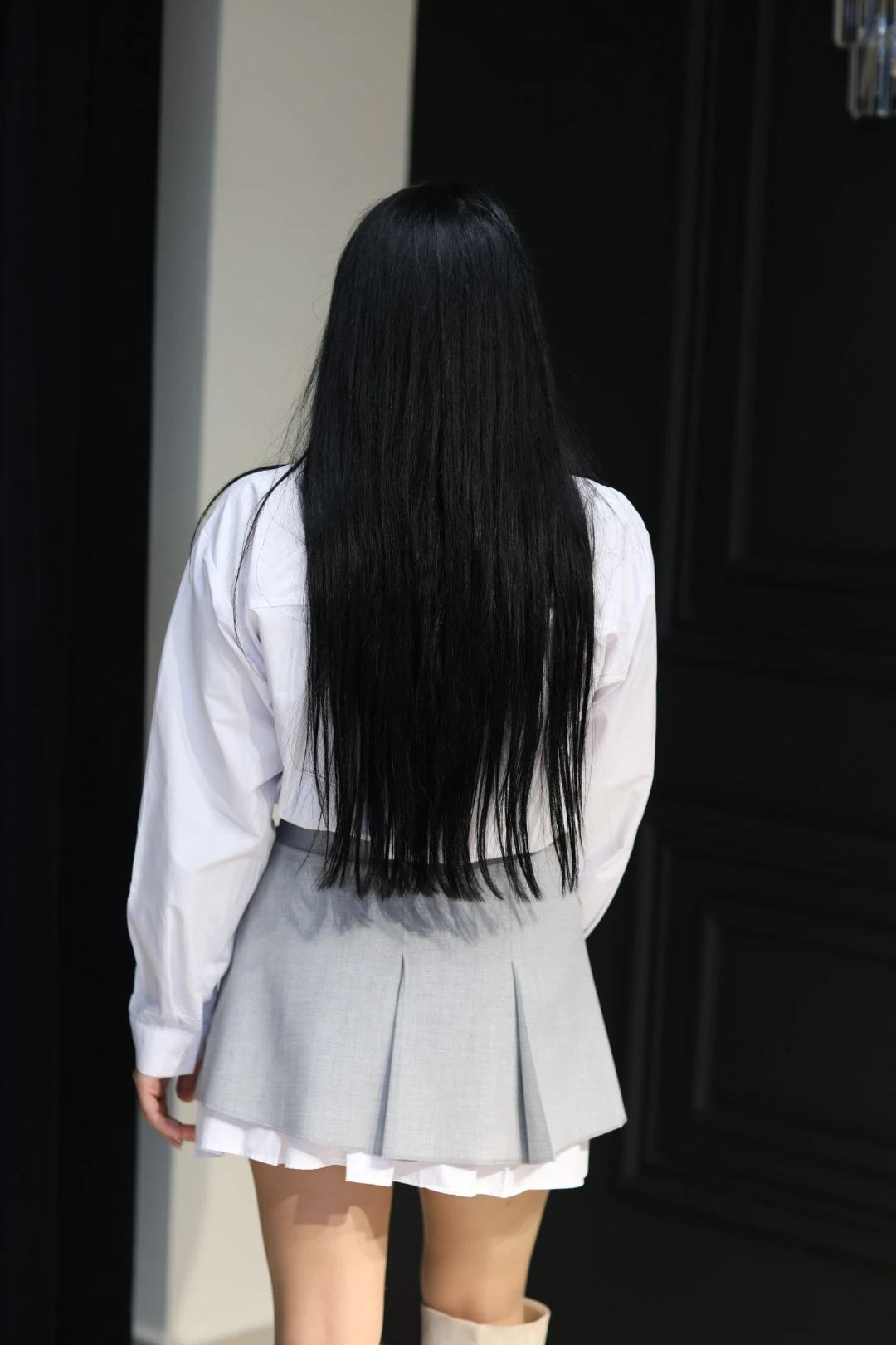 Tasarım Etekli Gömlek Elbise