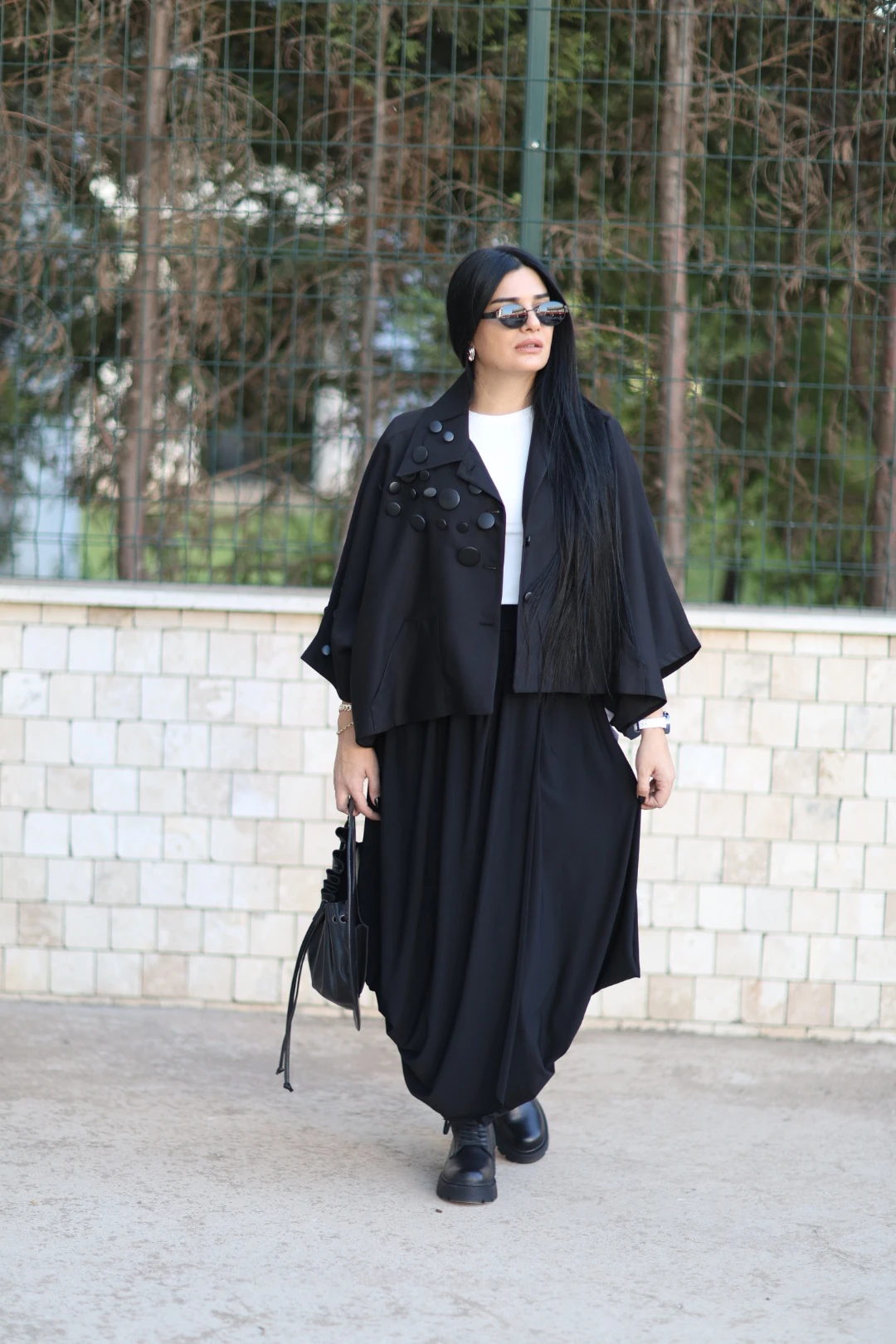 H4 Tasarım Ceket-Siyah