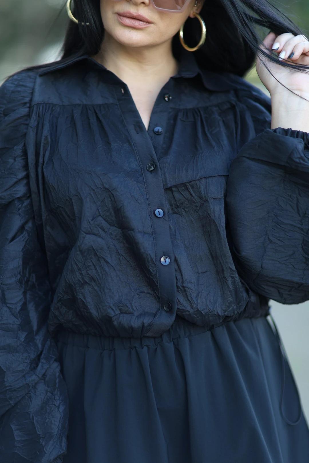 H4 Tasarım Ceket-Siyah