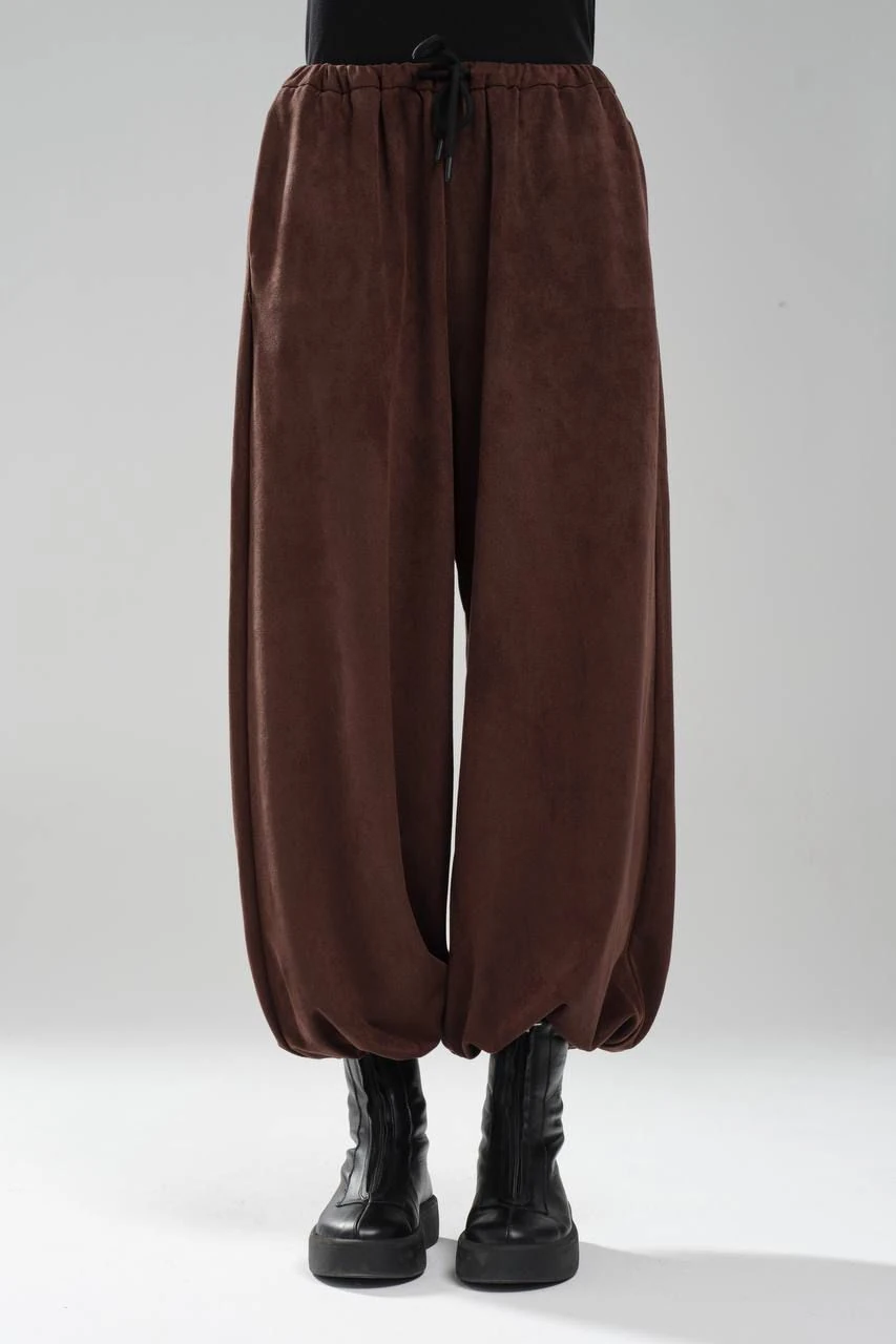 Kadife Balon Pantolon