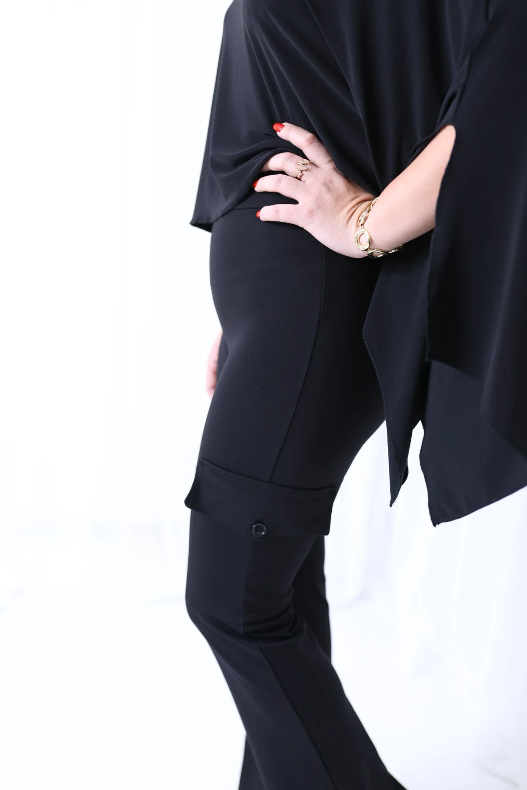 Nilmark Tasarım Pantolon-Siyah