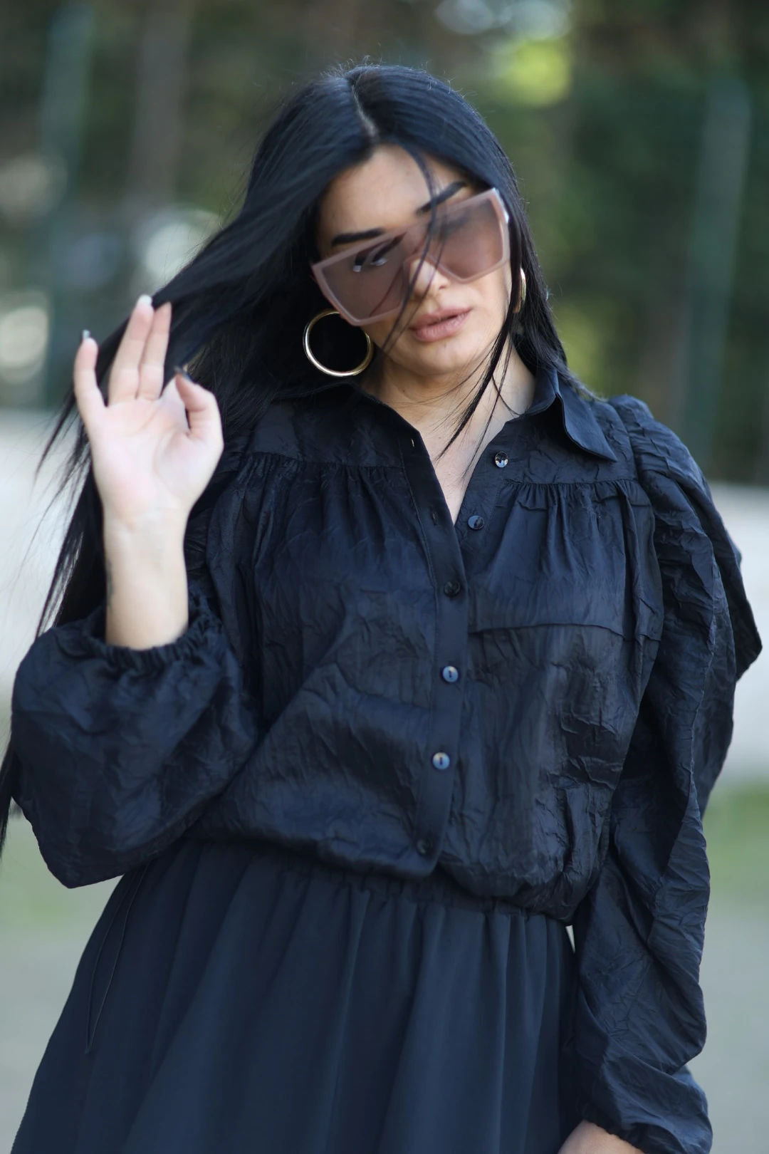 H4 Tasarım Ceket-Siyah