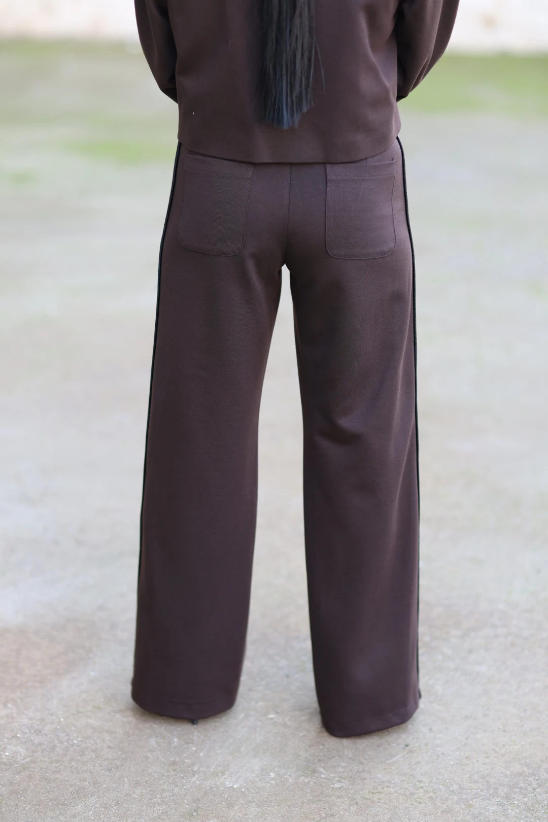 Kasha Tasarım Pantolon-Kahverengi