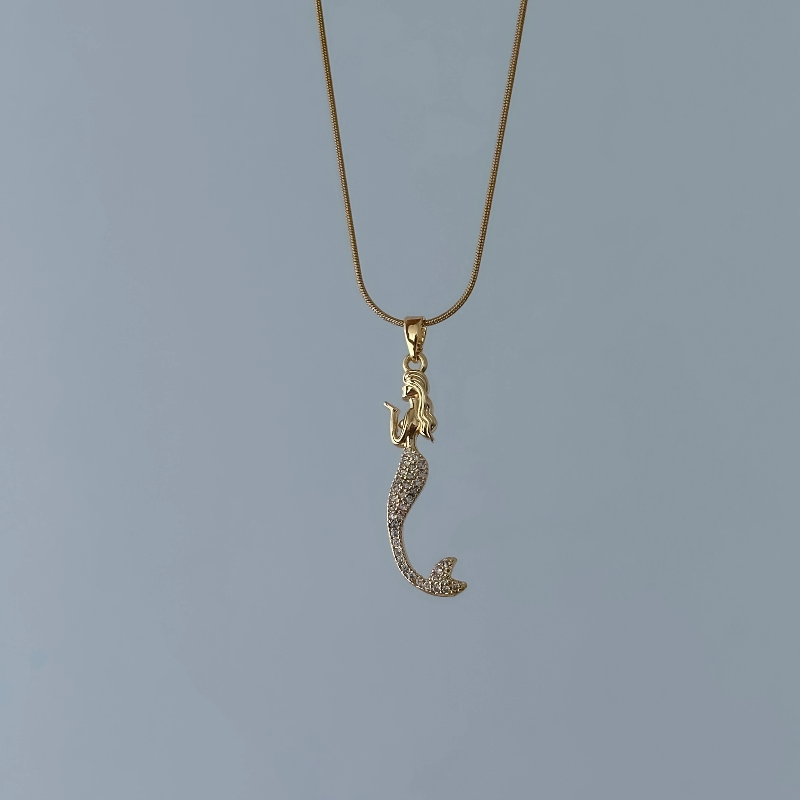 Mermaid Çelik Kolye