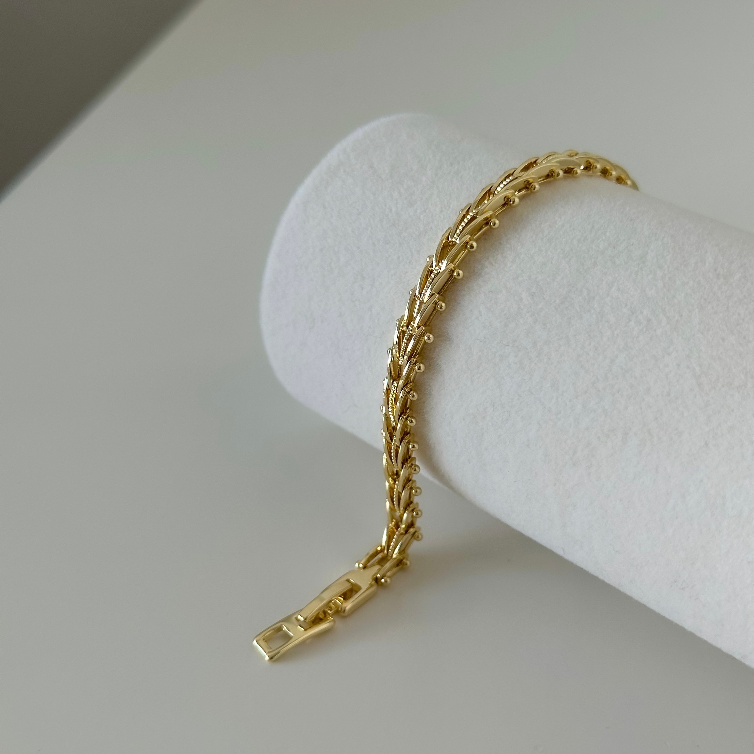 Örgü Model Xuping Gold Bileklik