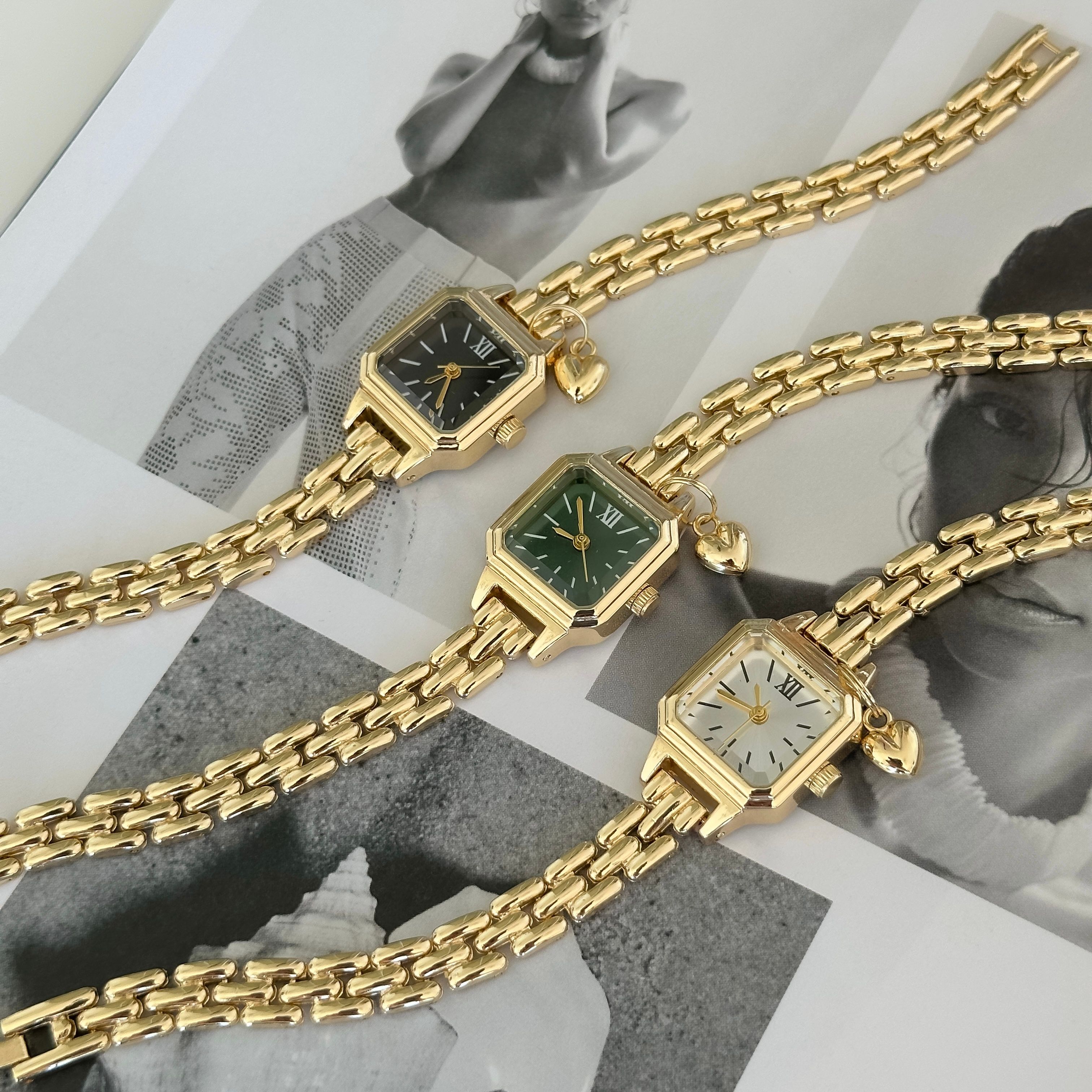 London Black Kadran Gold Saat 