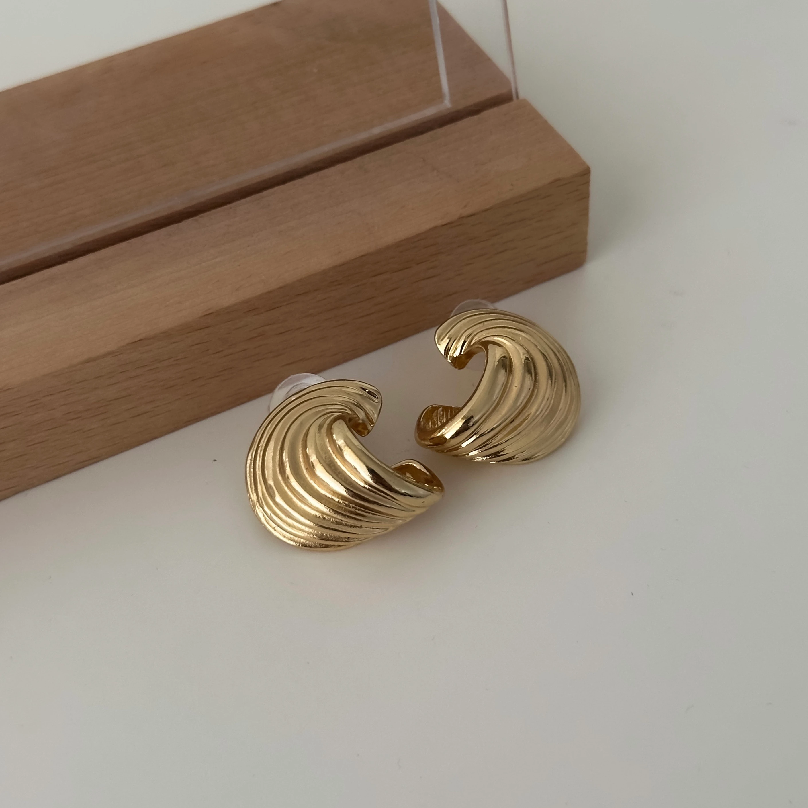 Rhonna Vintage Gold Küpe 