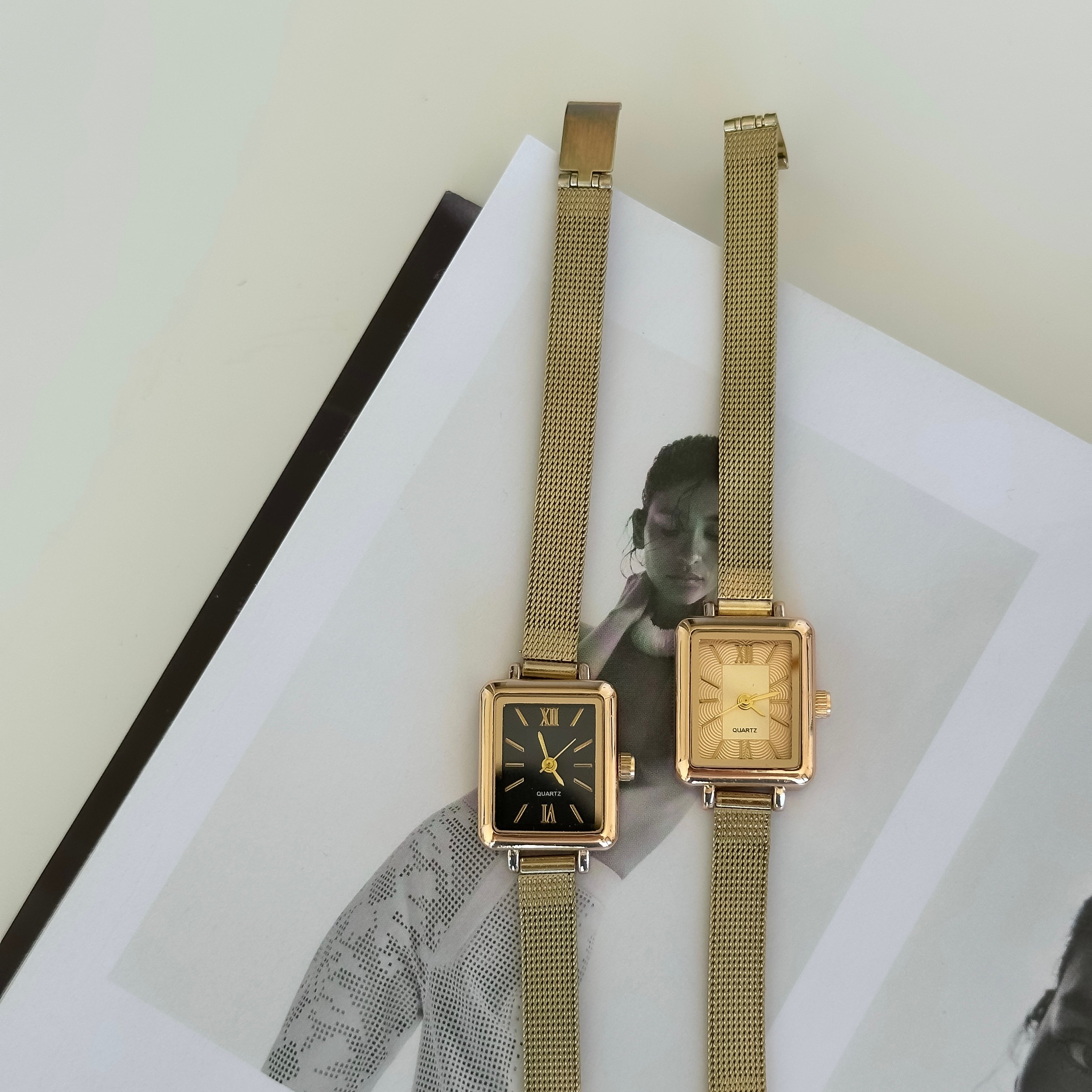 Milan Black Vintage Seri Çelik Saat  