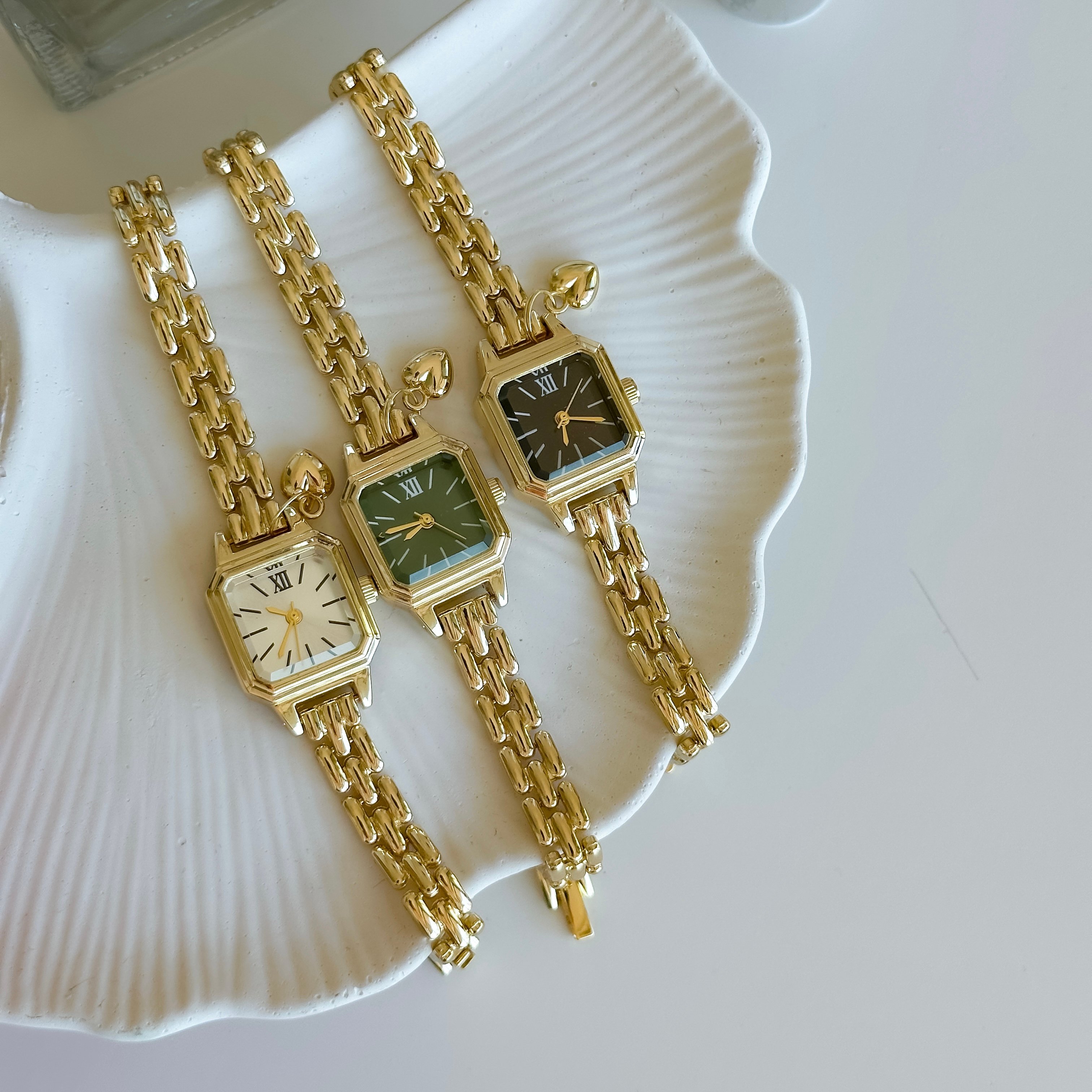 London Black Kadran Gold Saat 