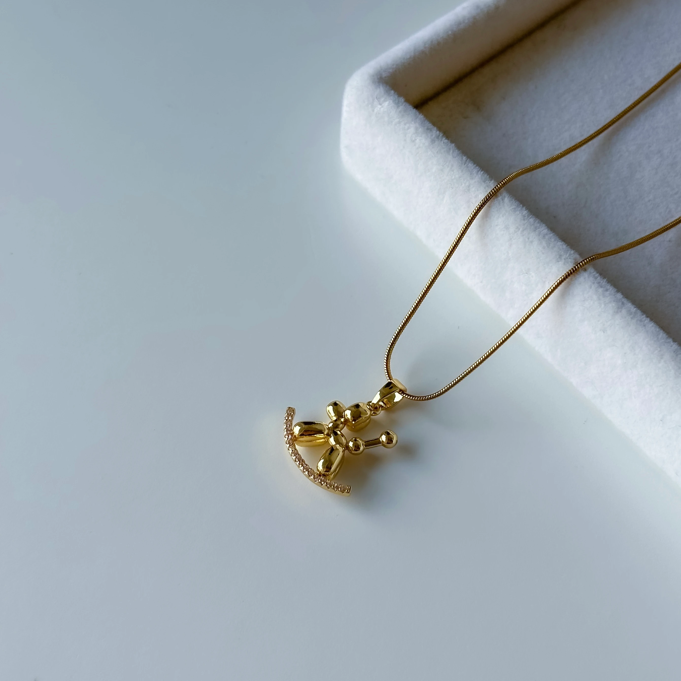 Mini Dog Çelik Kolye 