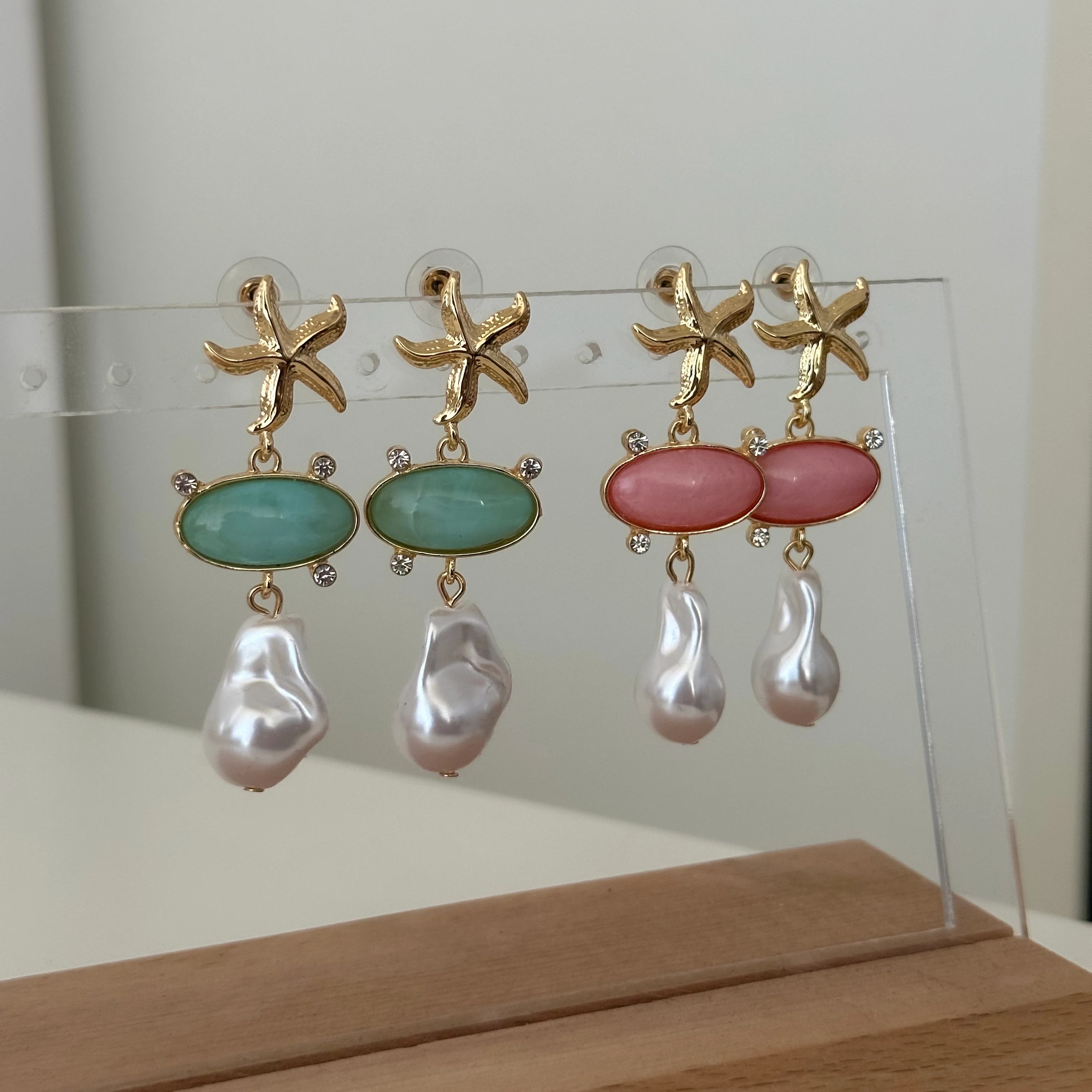 İncili Pembe Deniz Yıldızı 