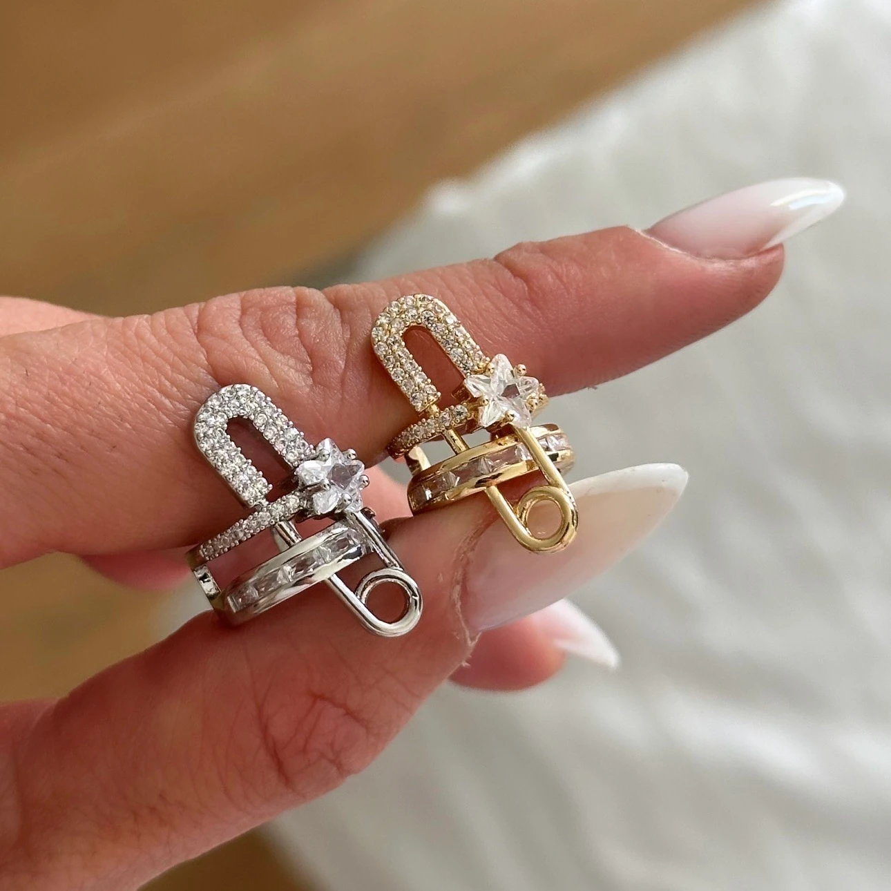 İğne Model Ear Cuff