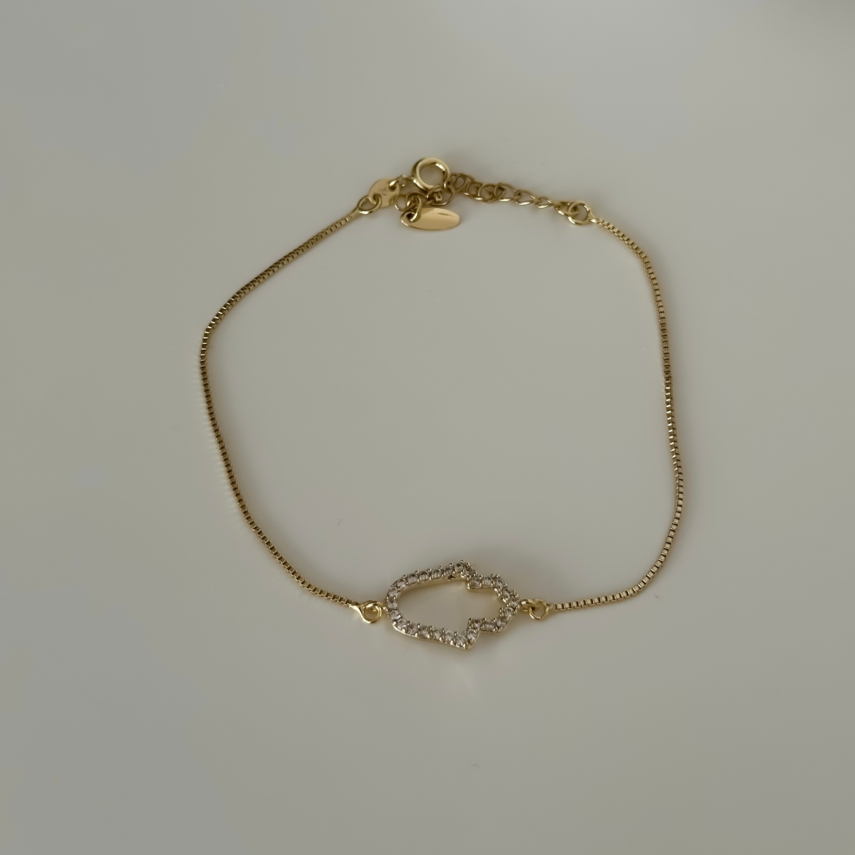 Basic Fatma Ana Eli Gold Bileklik