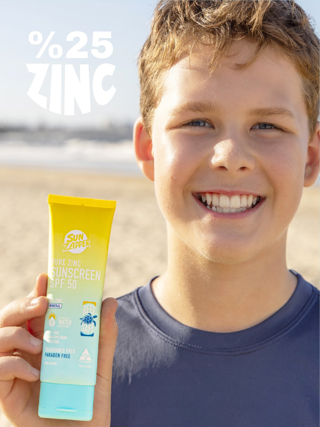 Pure Zinc Sunscreen Cream 100g