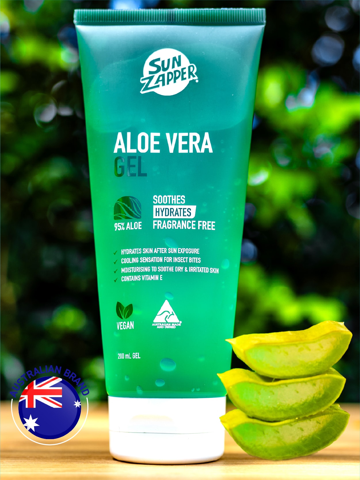 Sun Zapper Aloe Vera Gel 200 ml
