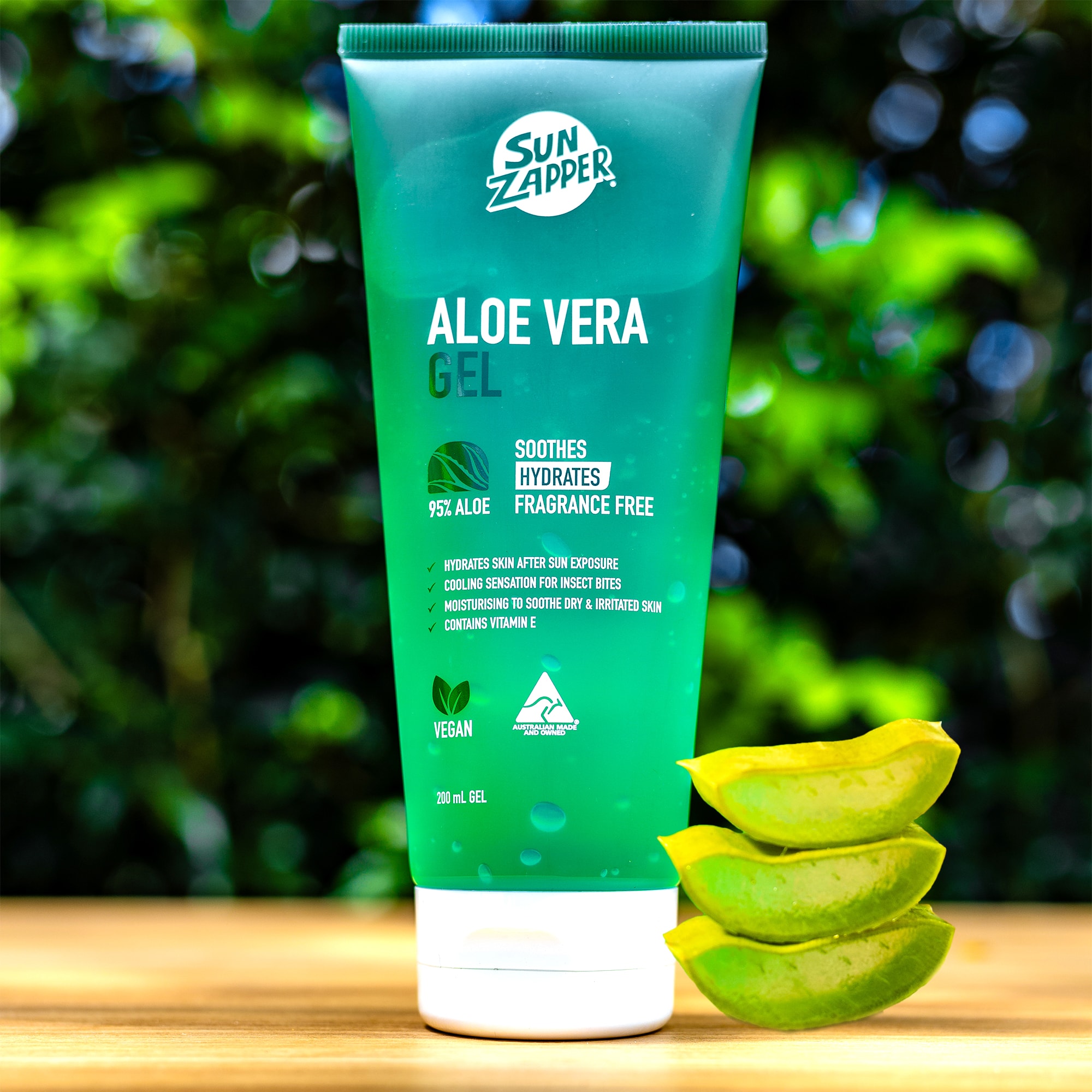 Sun Zapper Aloe Vera Gel 200 ml