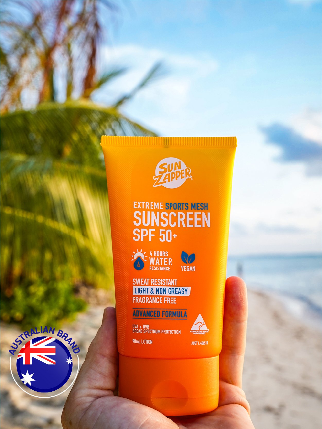 Extreme Sports Mesh Sunscreen Lotion 90ml