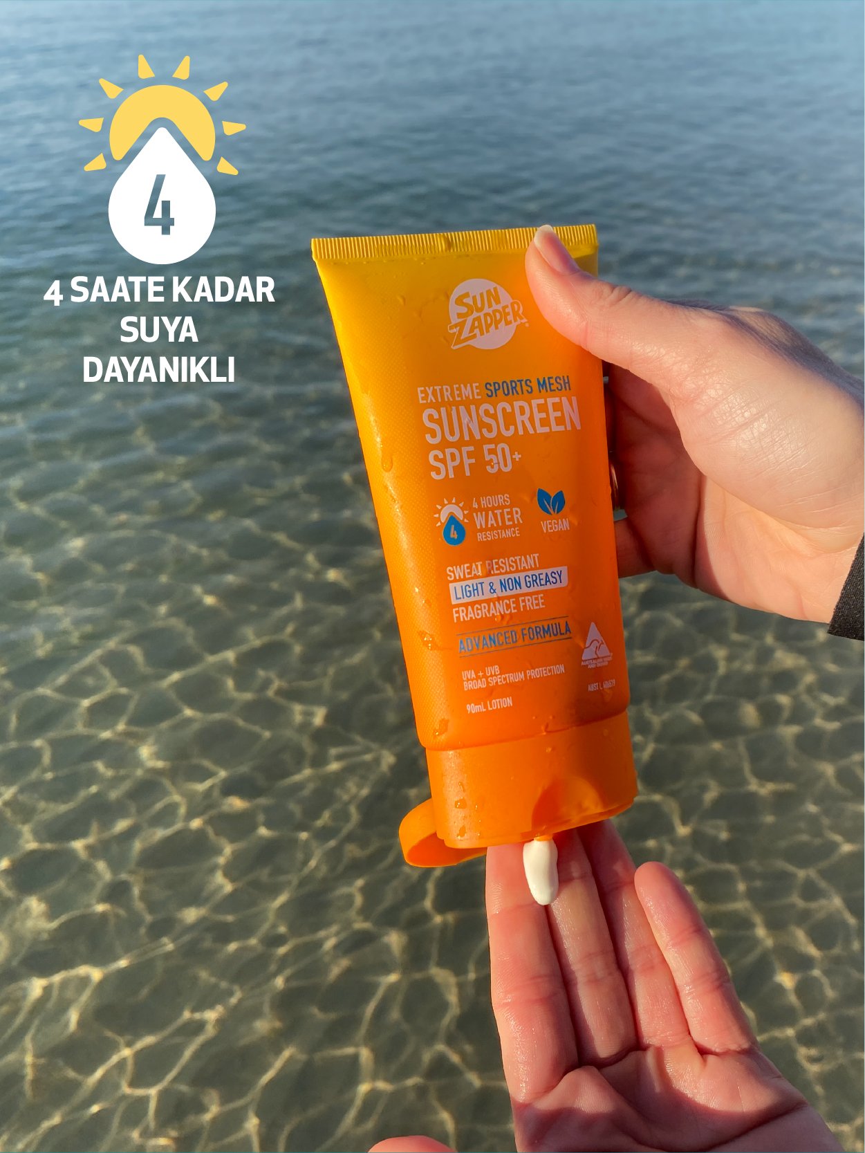 Extreme Sports Mesh Sunscreen Lotion 90ml