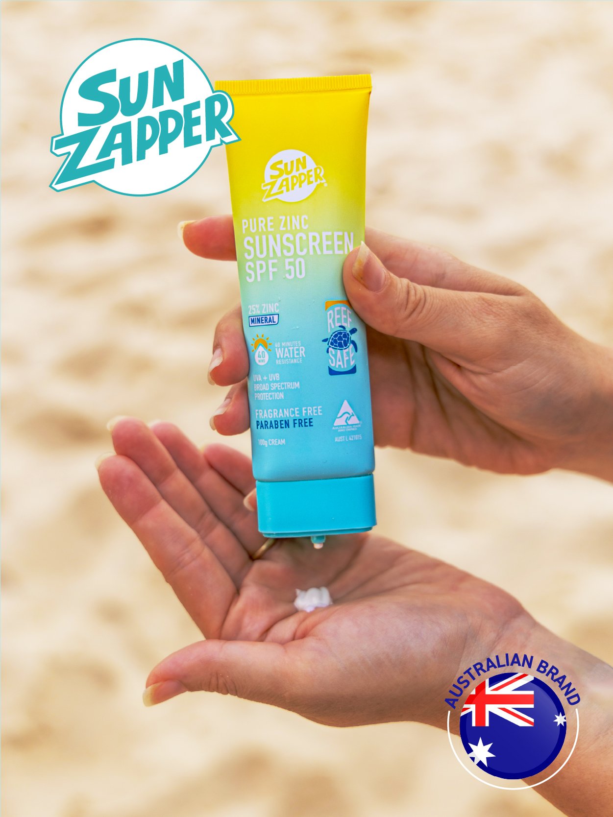 Pure Zinc Sunscreen Cream 100g