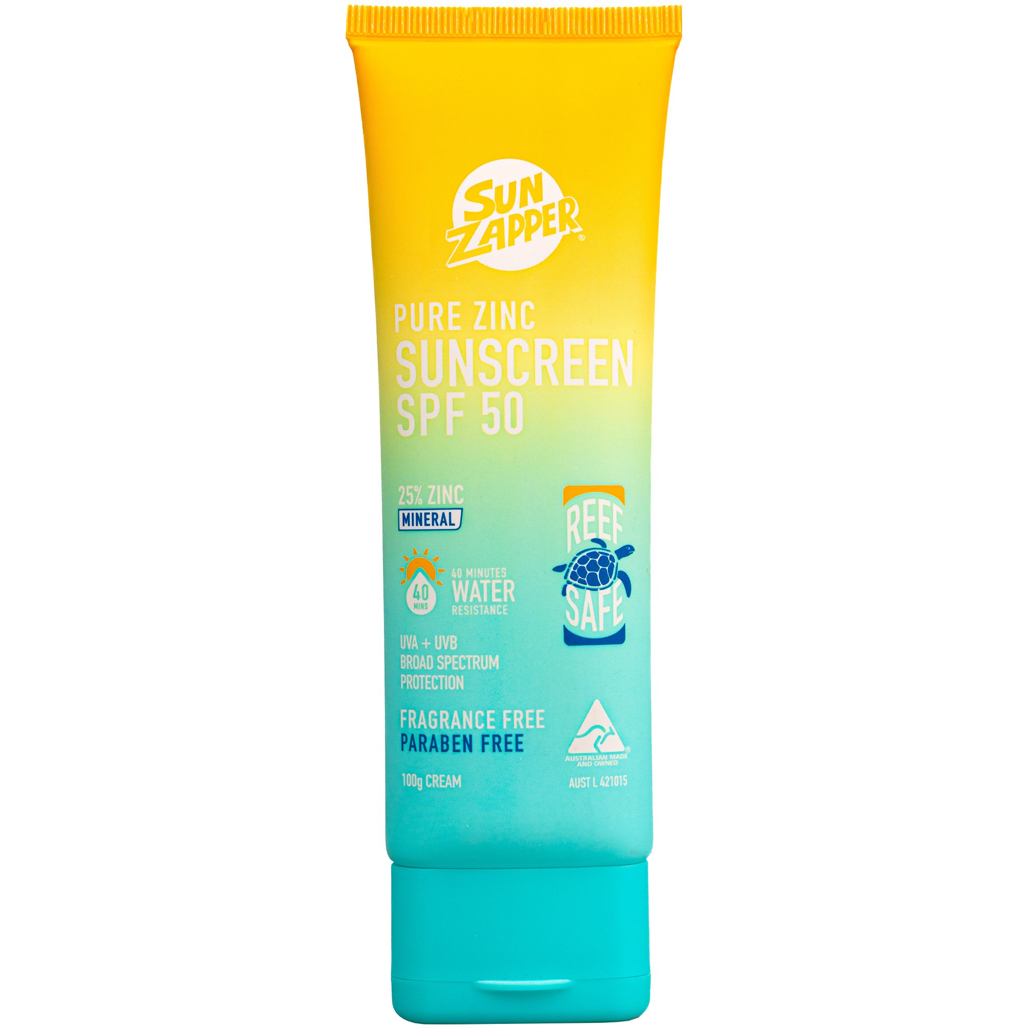 Pure Zinc Sunscreen Cream 100g