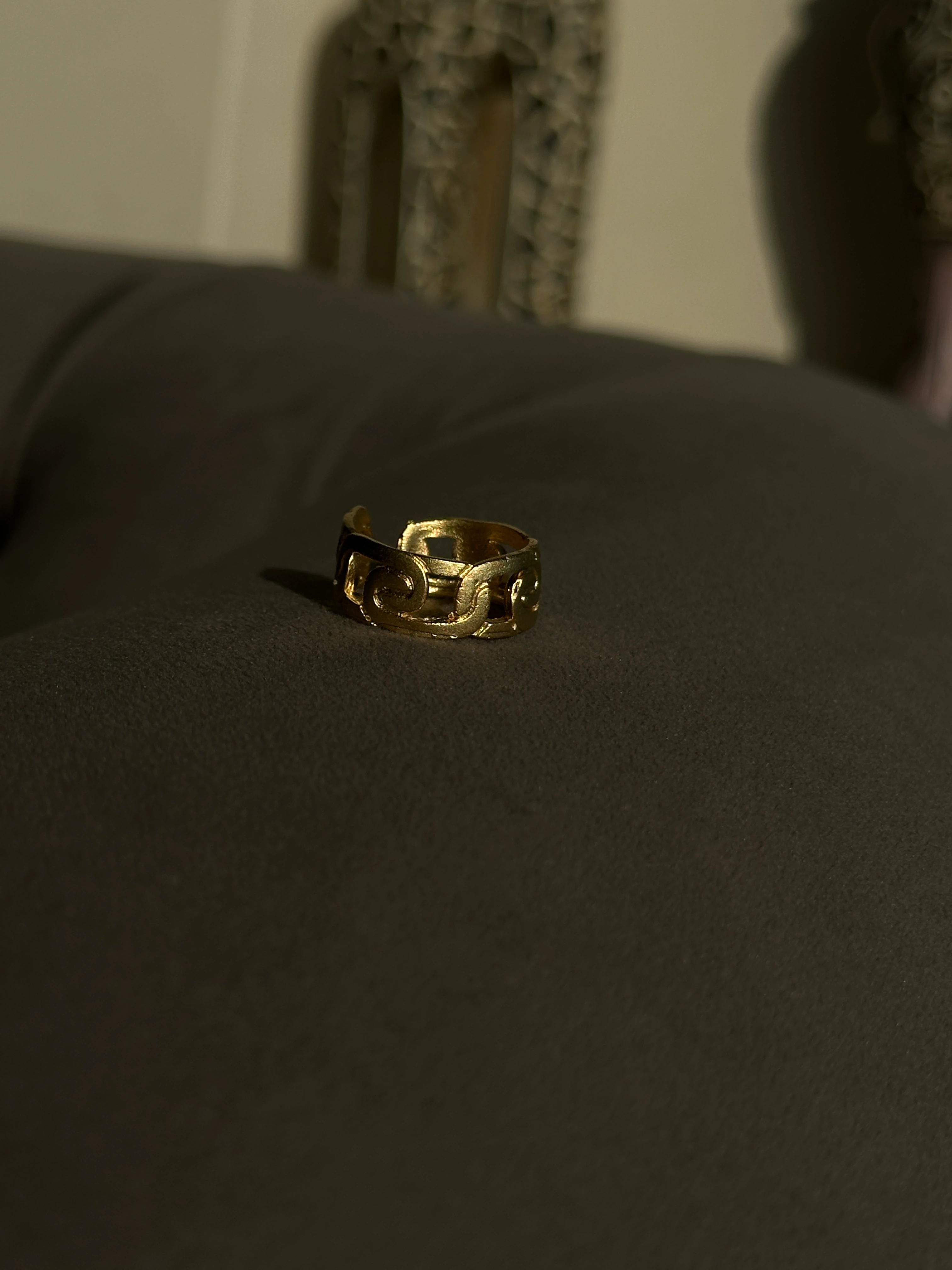 Altın Kaplama Zamak Yüzük