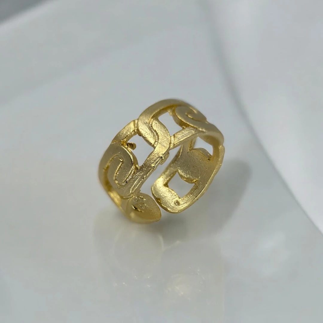 Altın Kaplama Zamak Yüzük