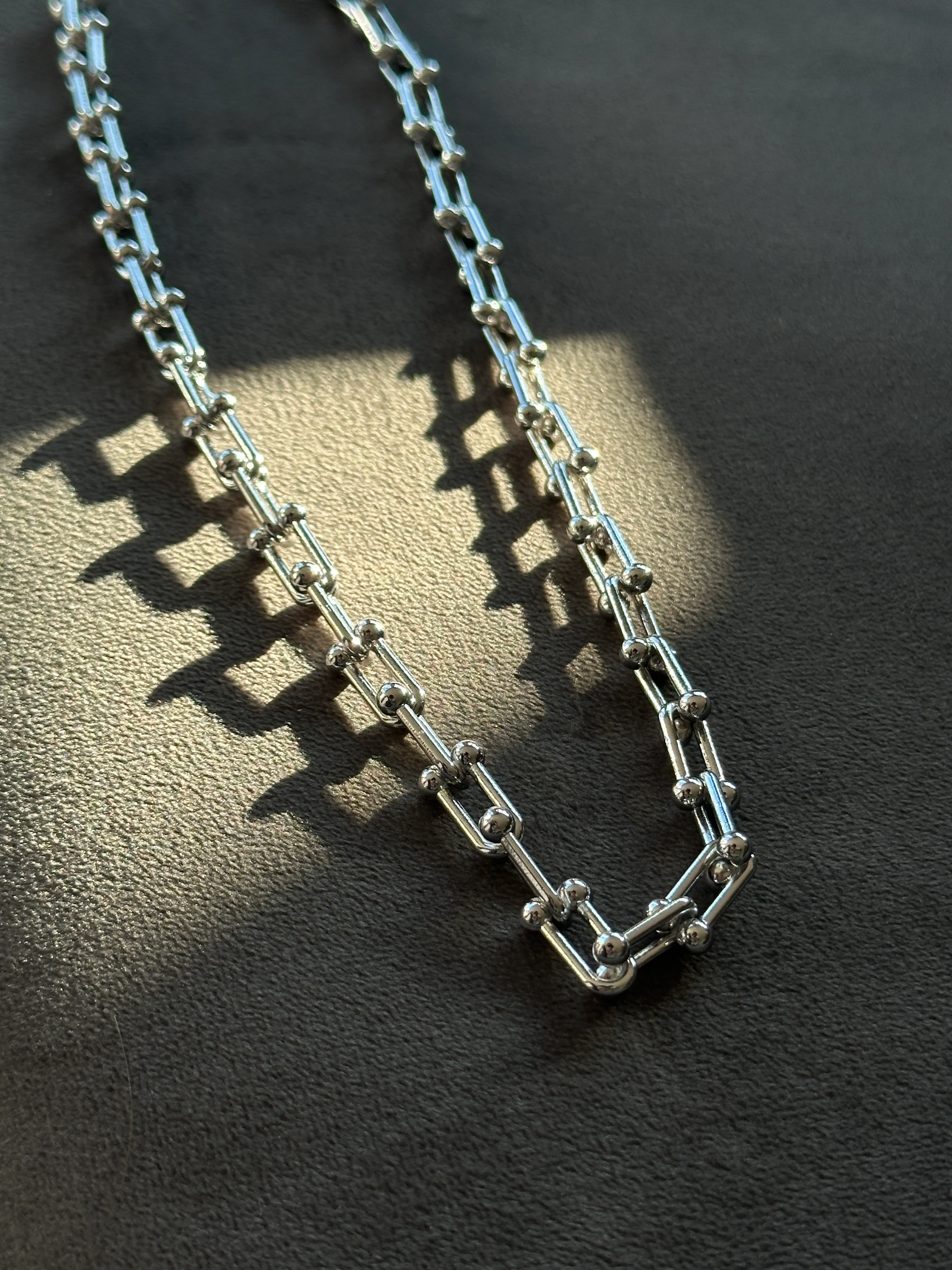 Gümüş Kaplama Zincir Kolye