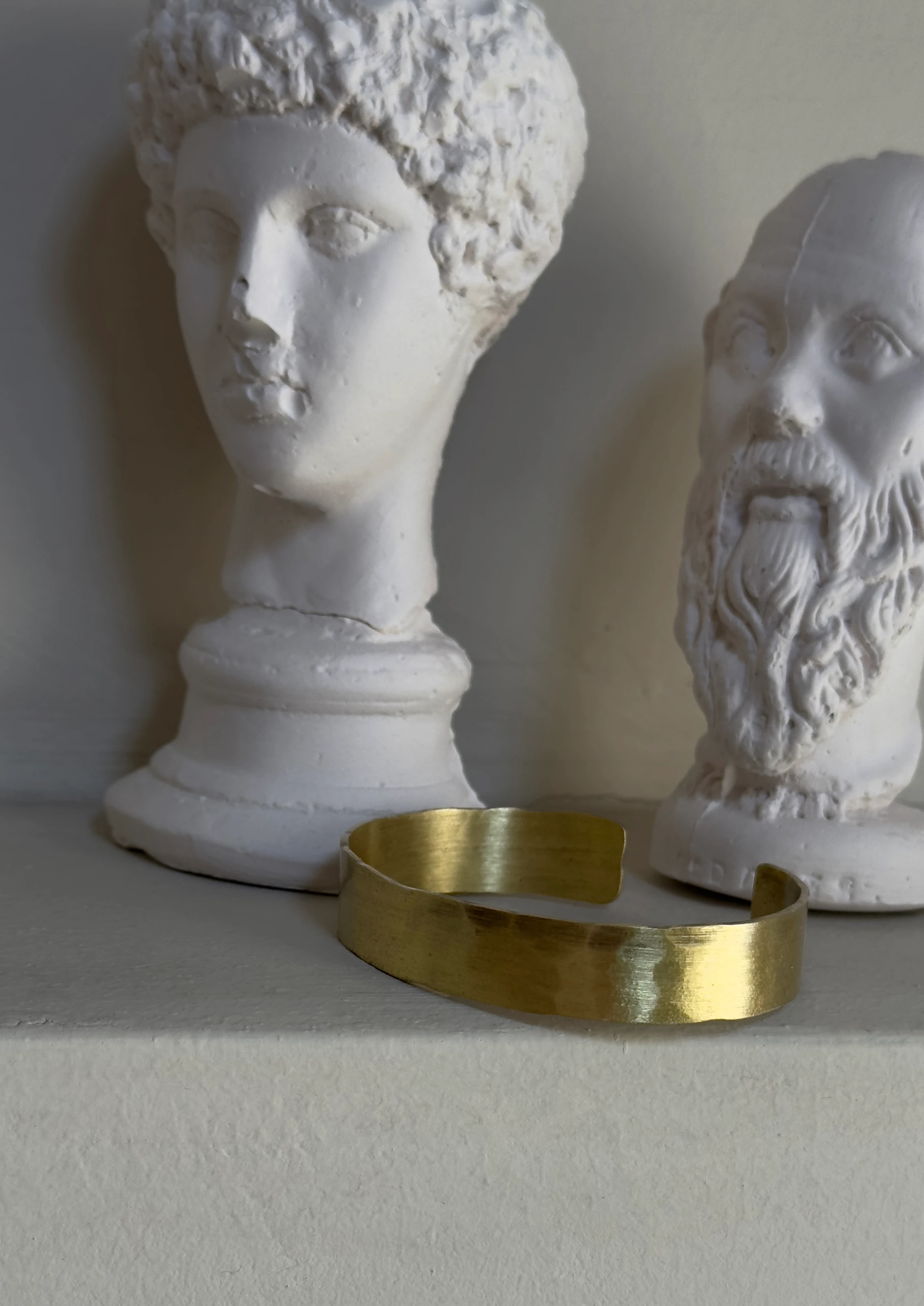 El Yapımı Düz Form Bakır Bilezik