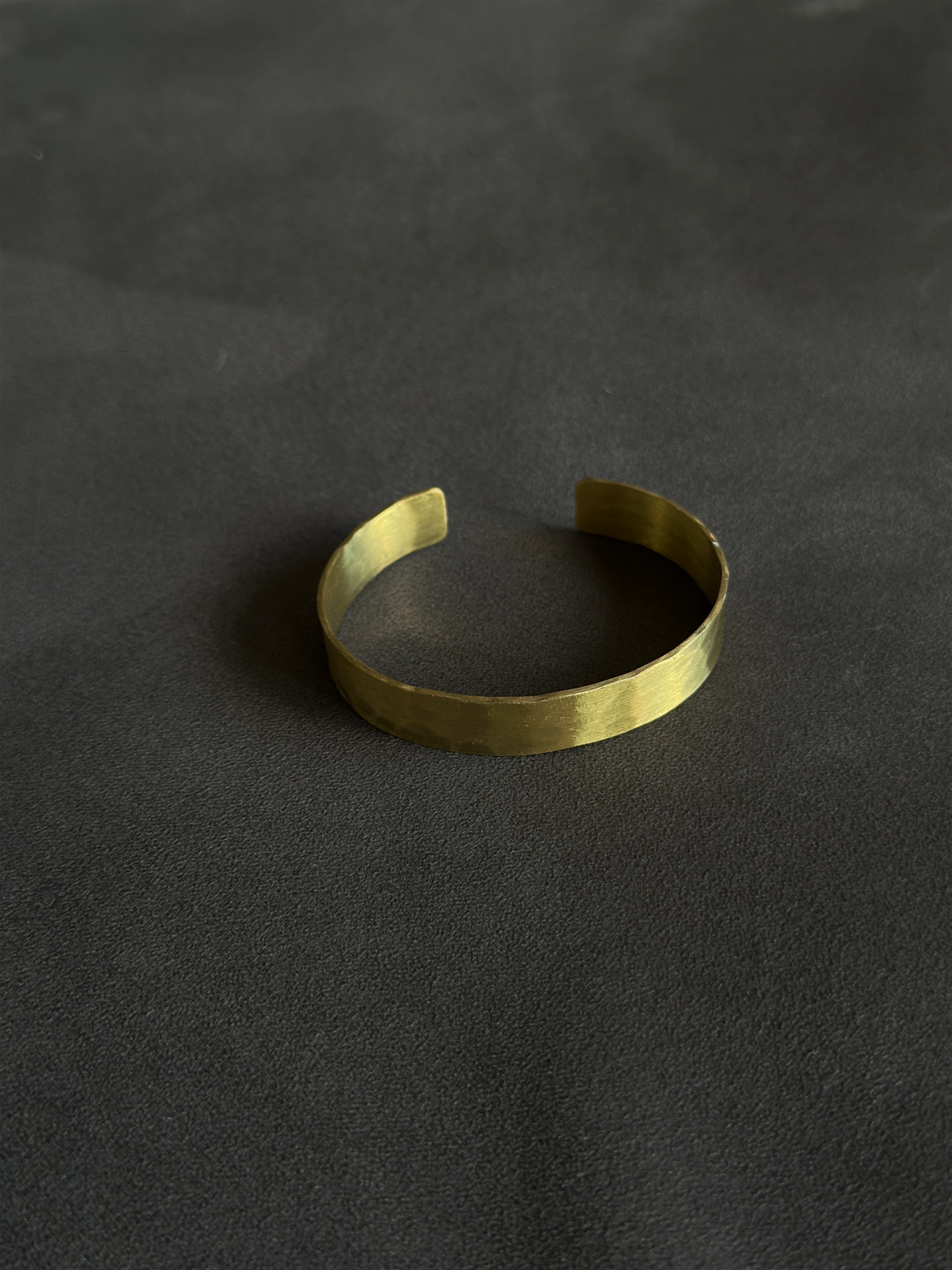 El Yapımı Düz Form Bakır Bilezik