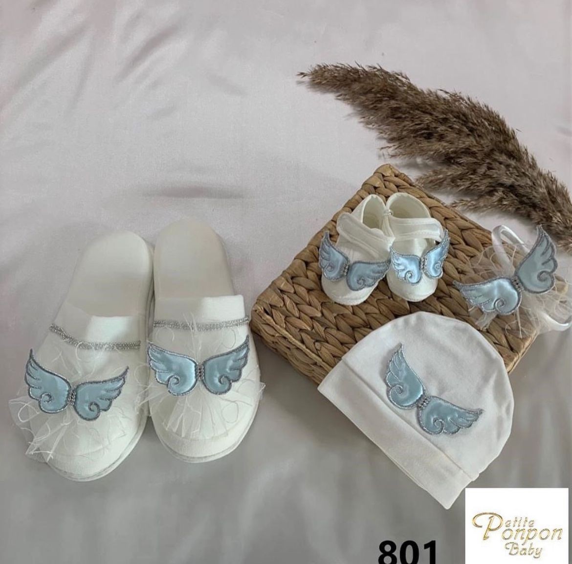 ANNE - BEBEK TERLİK SET TAKIMI