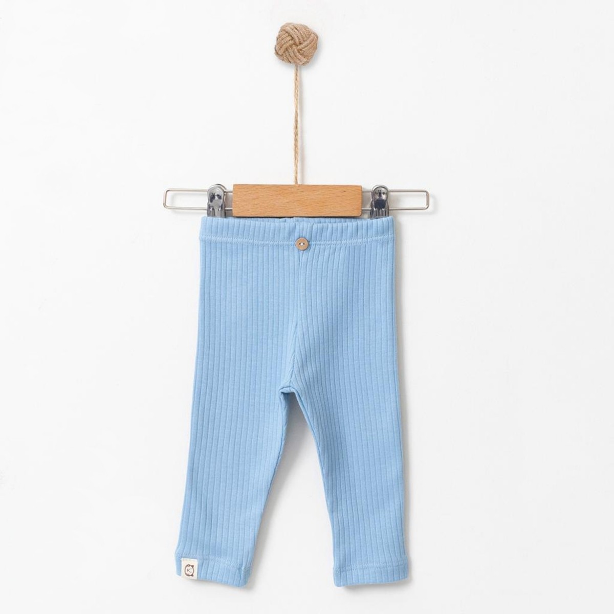 Unisex Fitilli Pamuklu Tayt