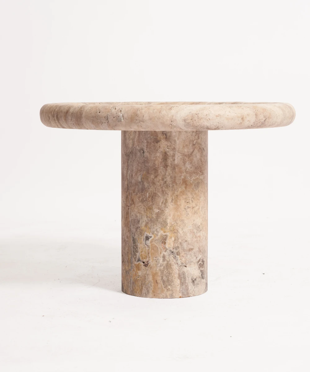 Rodin Titanium Traverten Sehpa