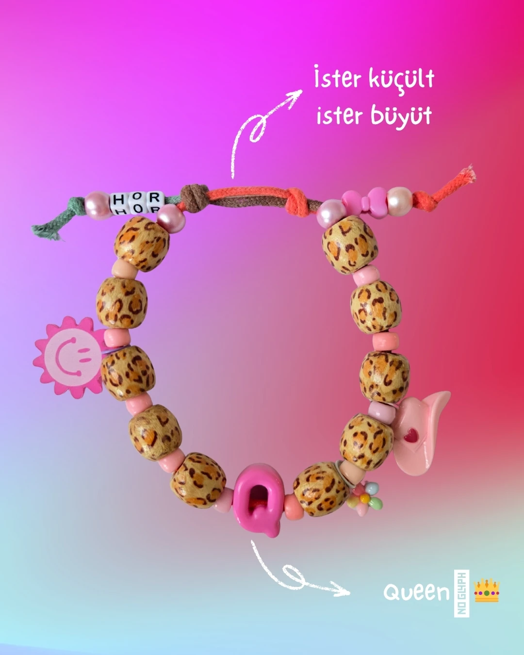 “Q for Queen” Kolye