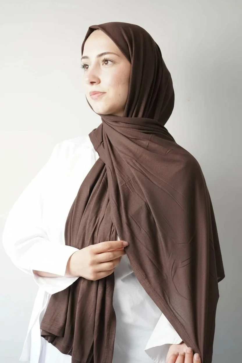 Acı Kahve Penye Şal