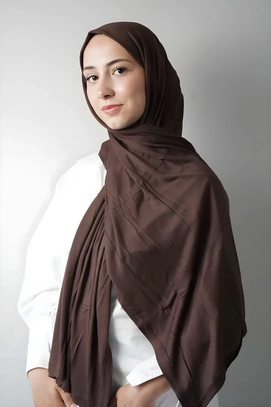 Acı Kahve Penye Şal