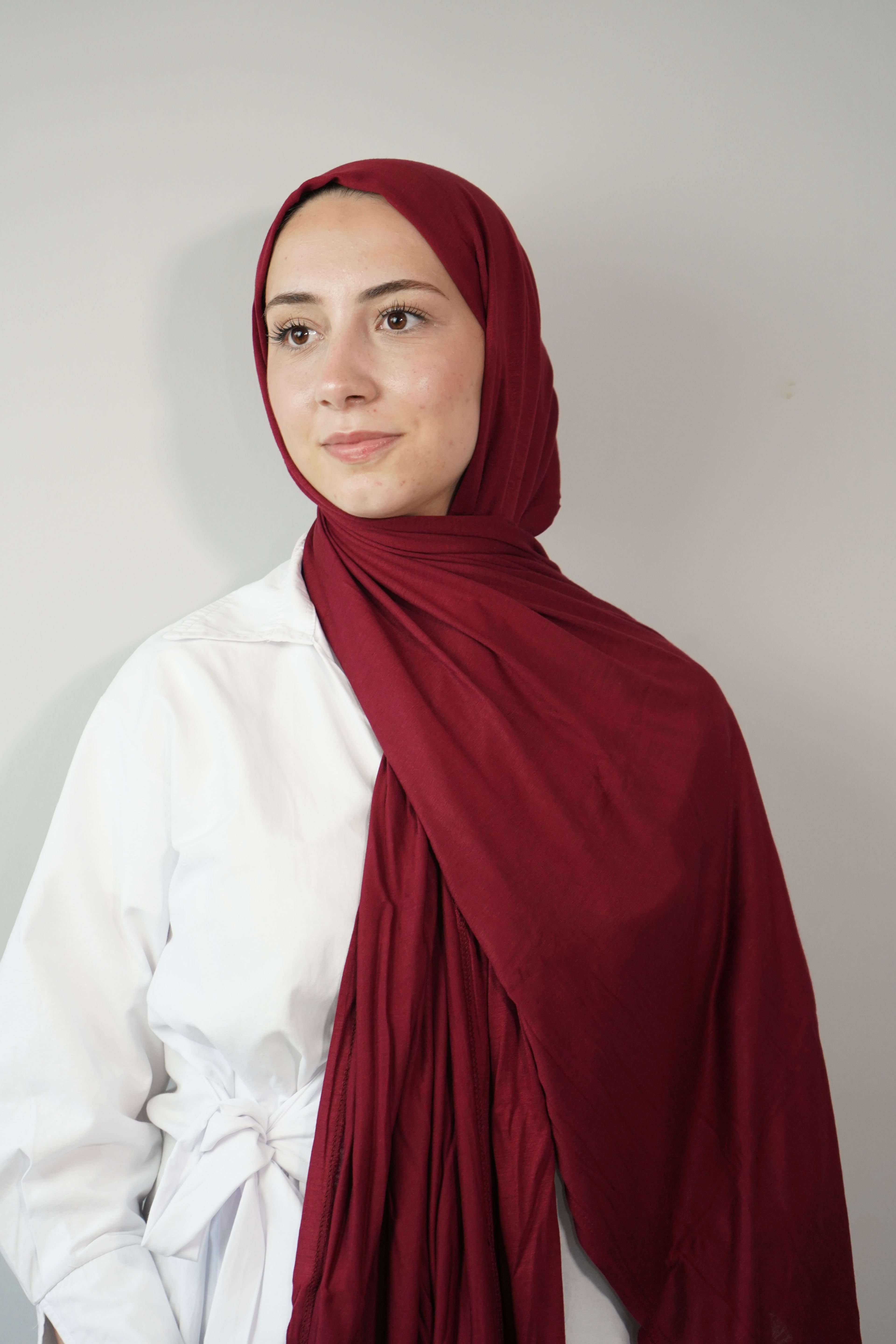 Bordo Penye Şal