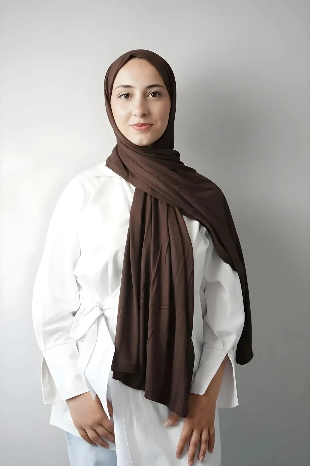 Acı Kahve Penye Şal