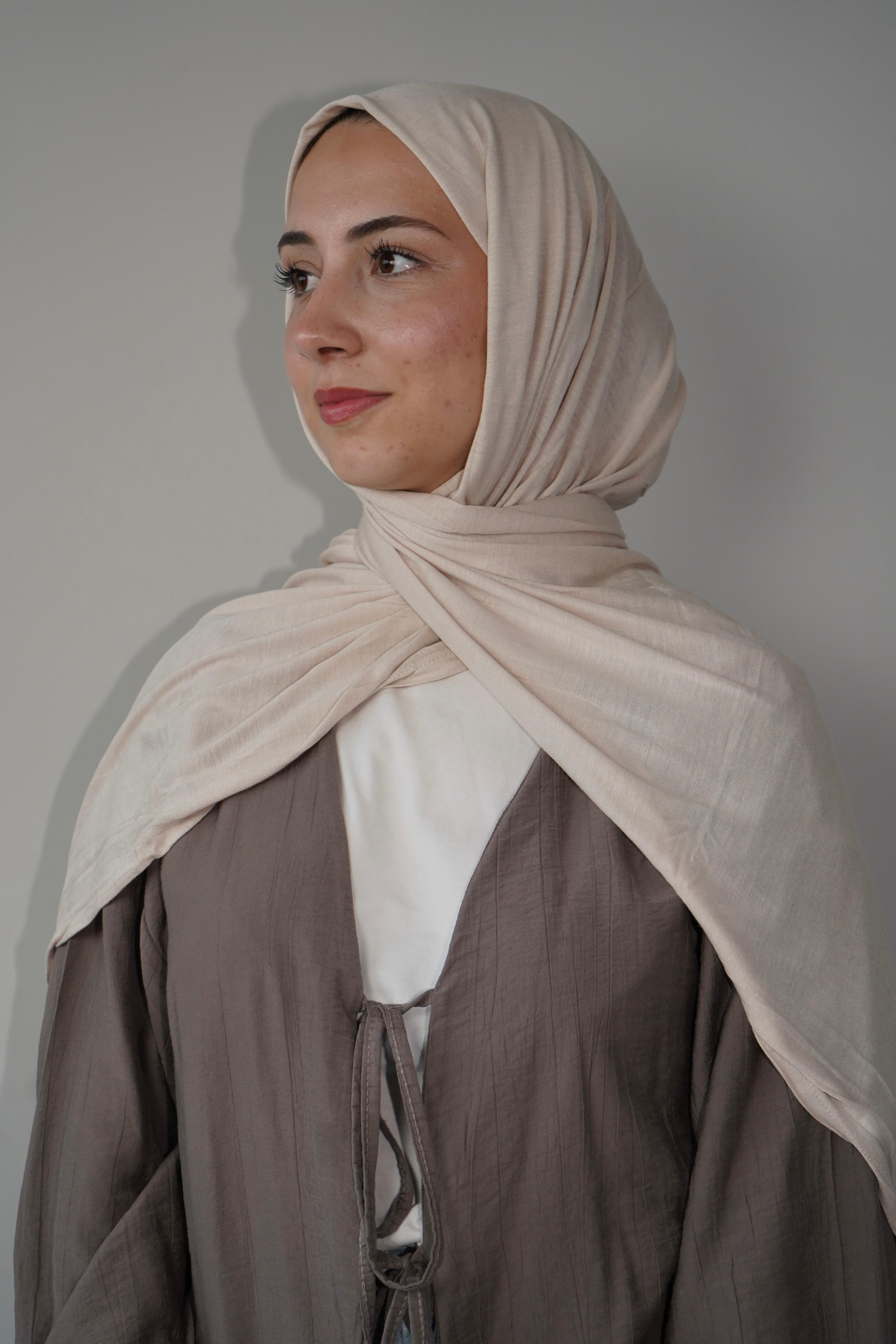 Bej Penye Şal