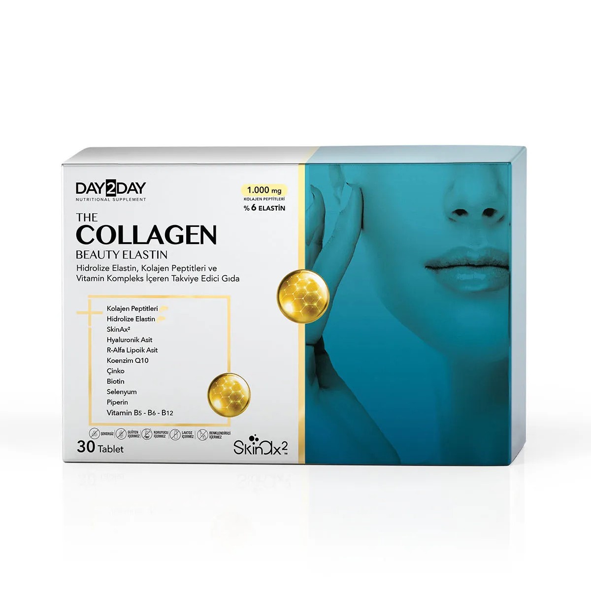 Day2Day The Collagen Beauty Elastin 30 Tablet Kolajen
