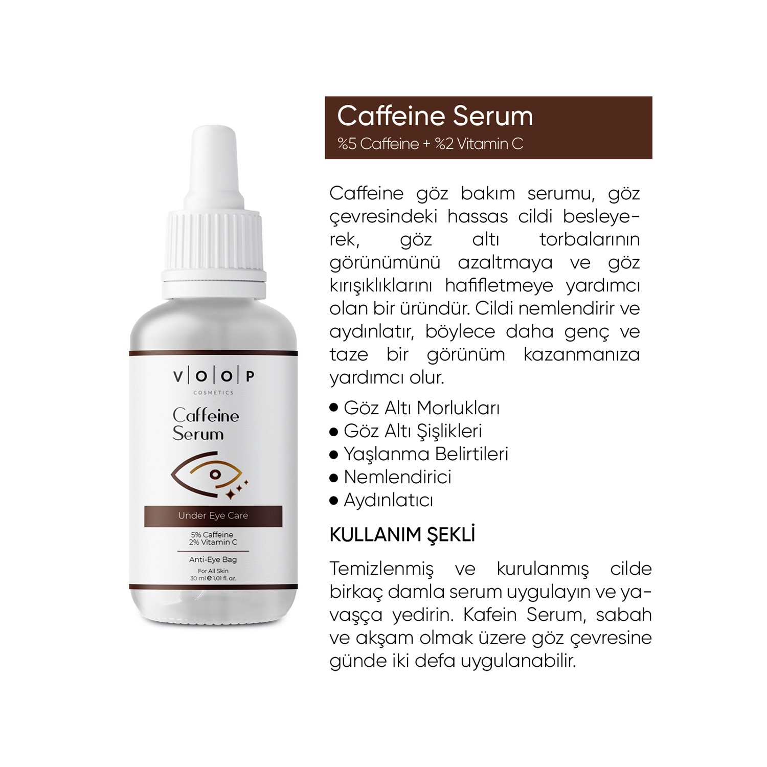 İçten Dışa Güzellik Seti — VOOP Kolajen 7 Tüp + VOOP Retinol & Kafein Serum