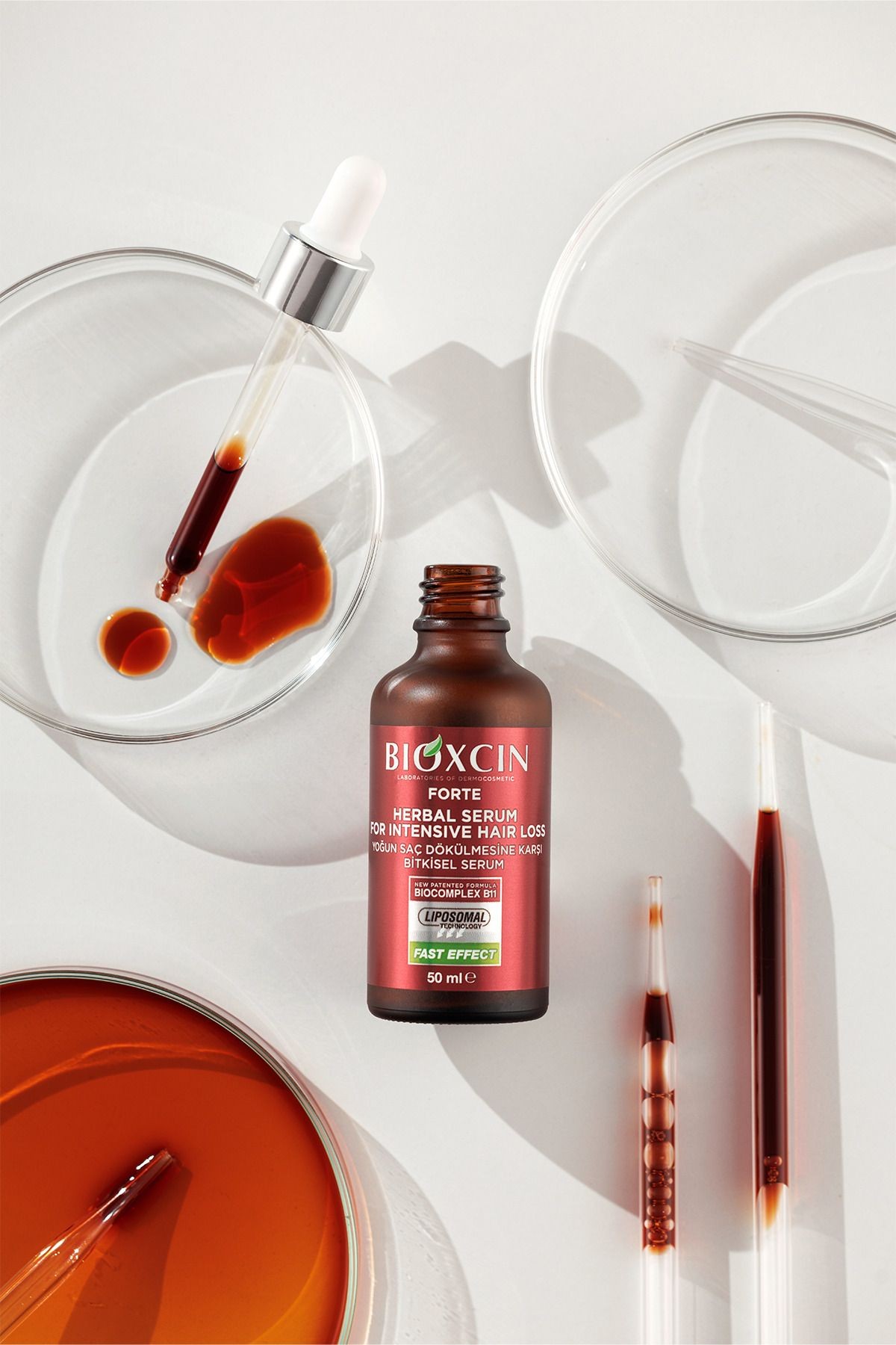 Bioxcin Forte Yoğun Saç Dökülmesine Karşı Bitkisel Serum 3x50ml