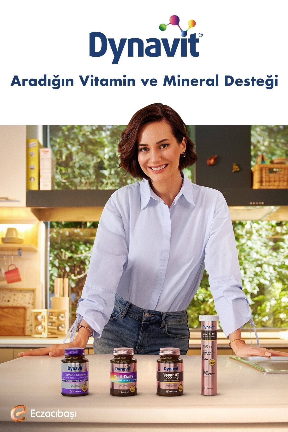 Dynavit Vitamin C+ Sambucus Nigra 20 Efervesan Tablet