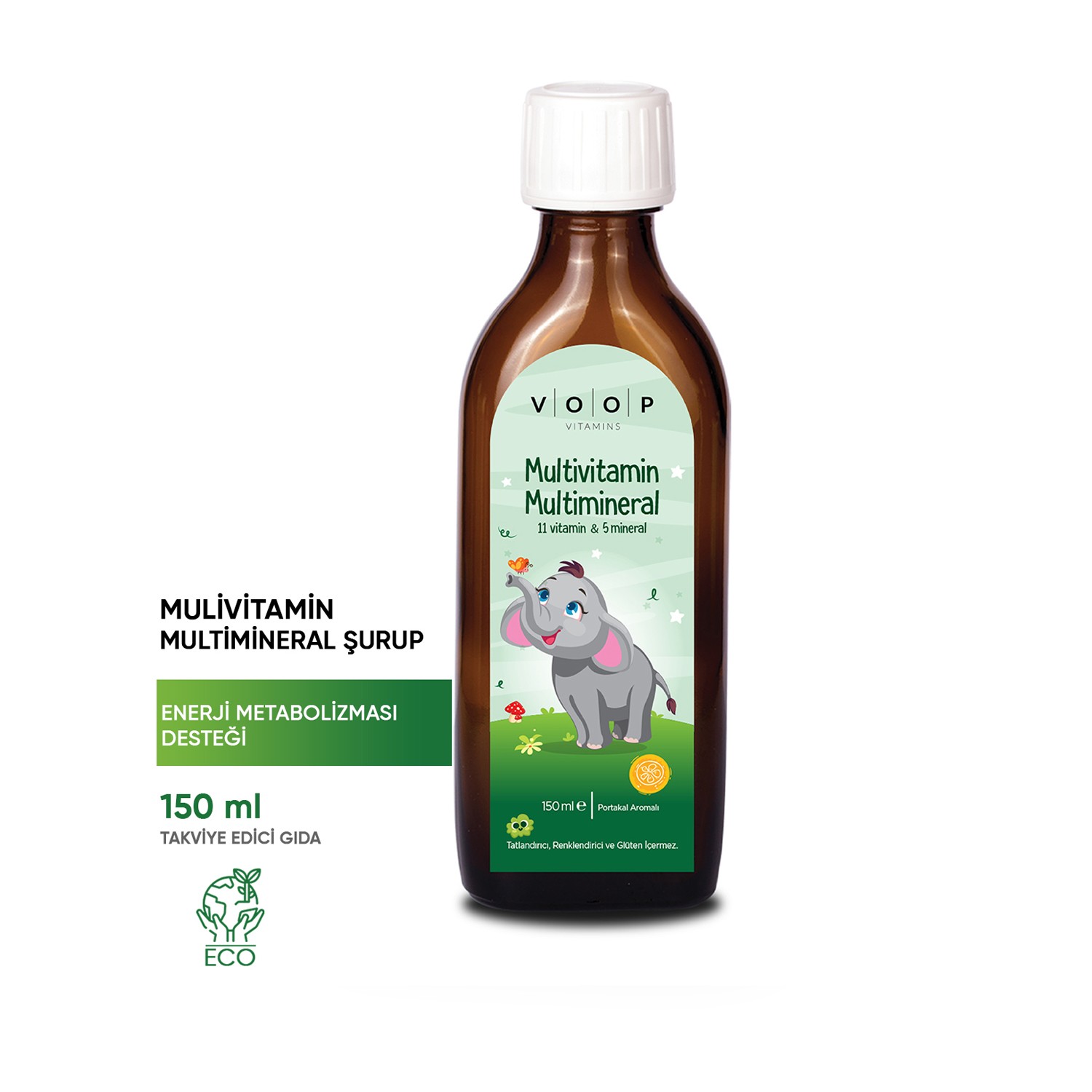 Bağışıklık & Zihin Desteği Seti — VOOP Multivitamin Multimineral Şurup + Ocean Balık Yağ Şurup