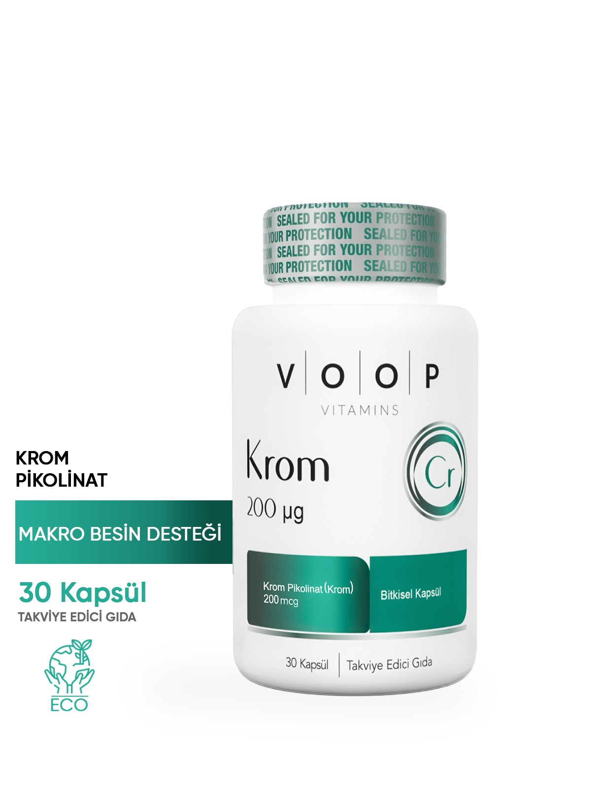 Formunu Yakala Seti — VOOP Krom & Bromelain + Qlife Probiyotik