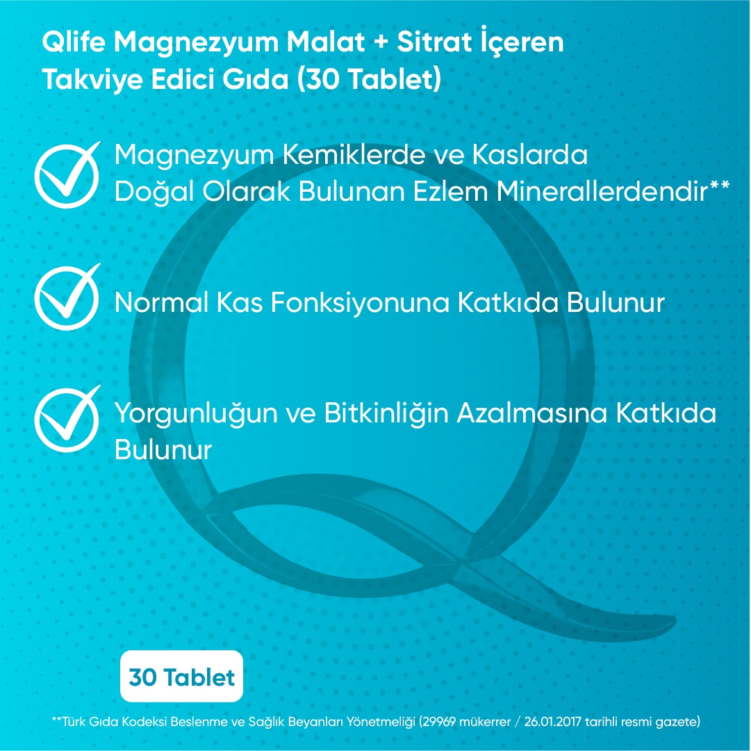 Qlife Magnezyum Tablet