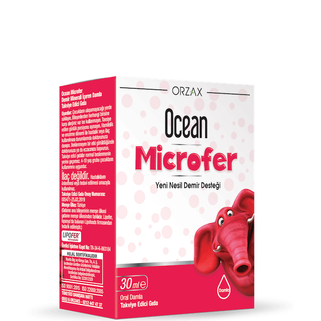 Ocean Microfer Demir Desteği 30 ml Damla